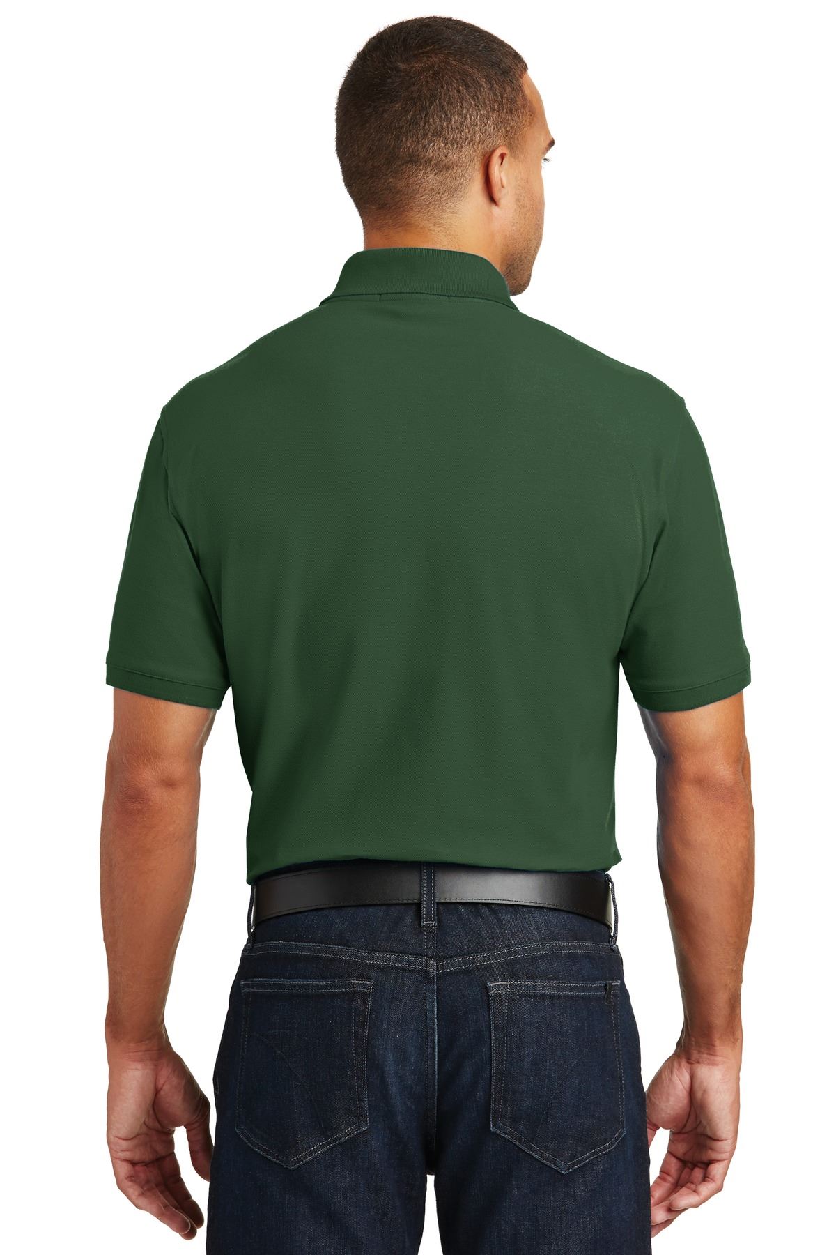 NEW Port Authority Mens 3 Button Placket Core Classic Pique Polo Shirt M-K100 - Picture 15 of 35