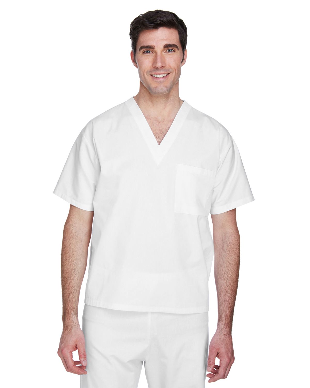 Harriton Medical Unisex Standard V Neck Scrub Top M897 - Picture 36 of 41