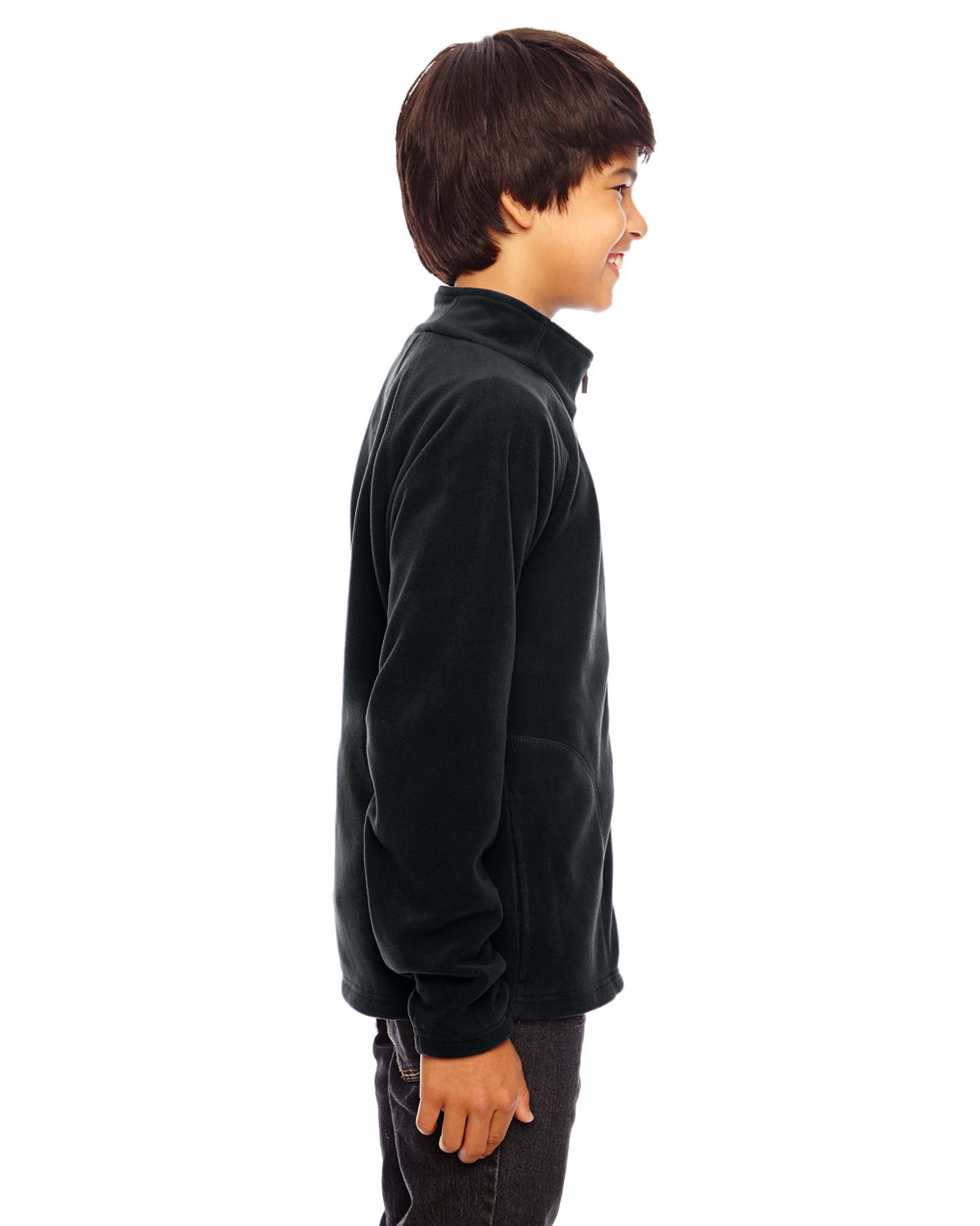 Team 365 Fleece Jacket Youth Campus Microfleece Jacket TT90Y - Picture 5 of 44