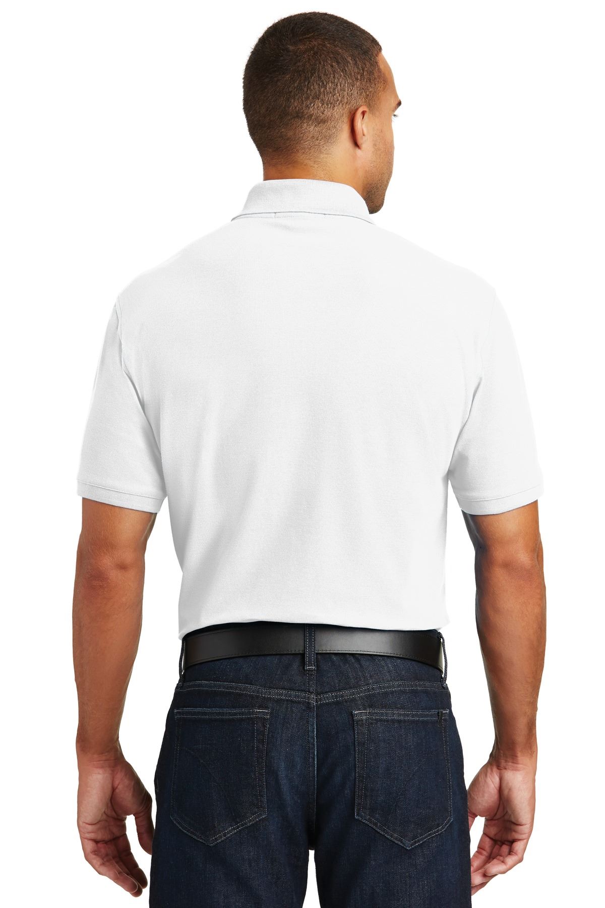 NEW Port Authority Mens 3 Button Placket Core Classic Pique Polo Shirt M-K100 - Picture 35 of 35