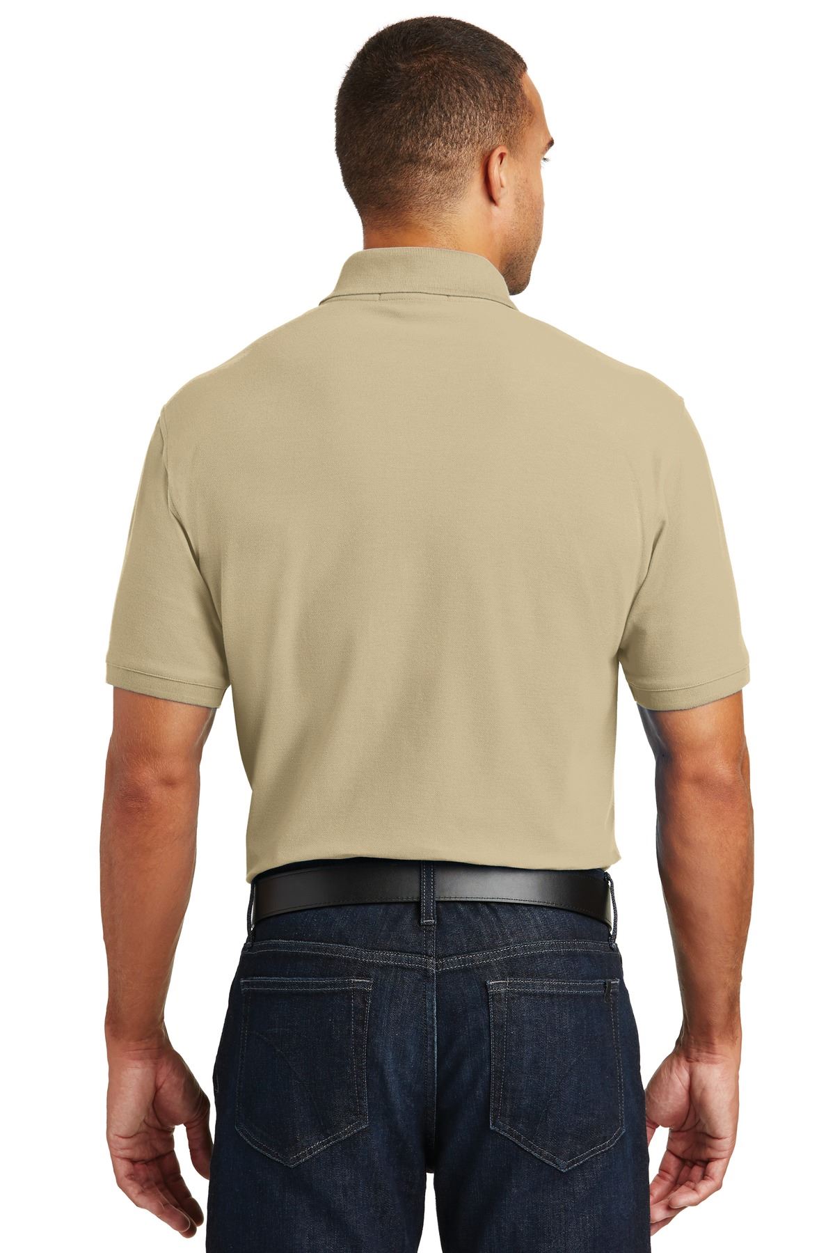 NEW Port Authority Mens 3 Button Placket Core Classic Pique Polo Shirt M-K100 - Picture 33 of 35