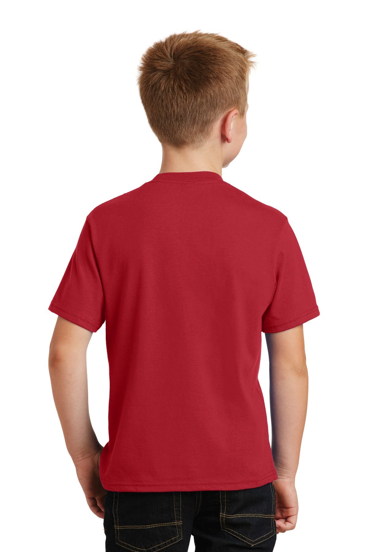 Port & Company Youth Short Sleeve Fan Favorite Crew Neck T-Shirt PC450Y - Picture 42 of 51