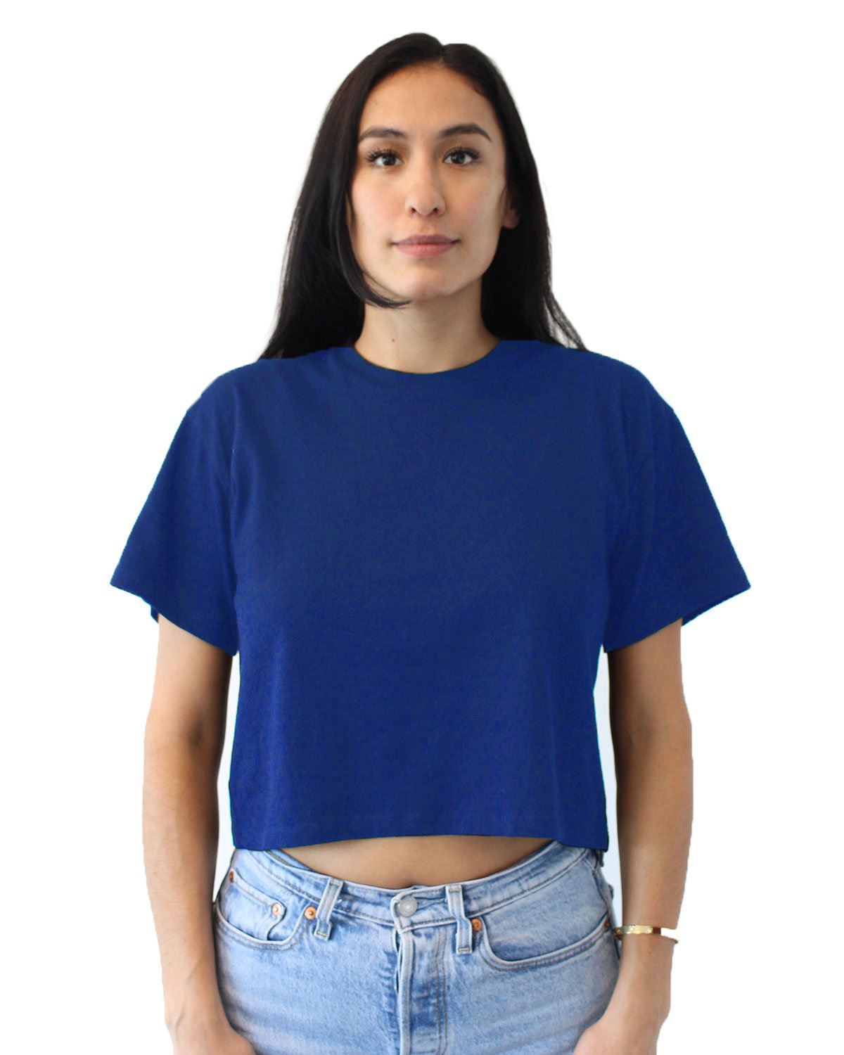 Next Level Women's Relaxed Fit  Ideal Crop T-Shirt 1580NL - Picture 10 of 11