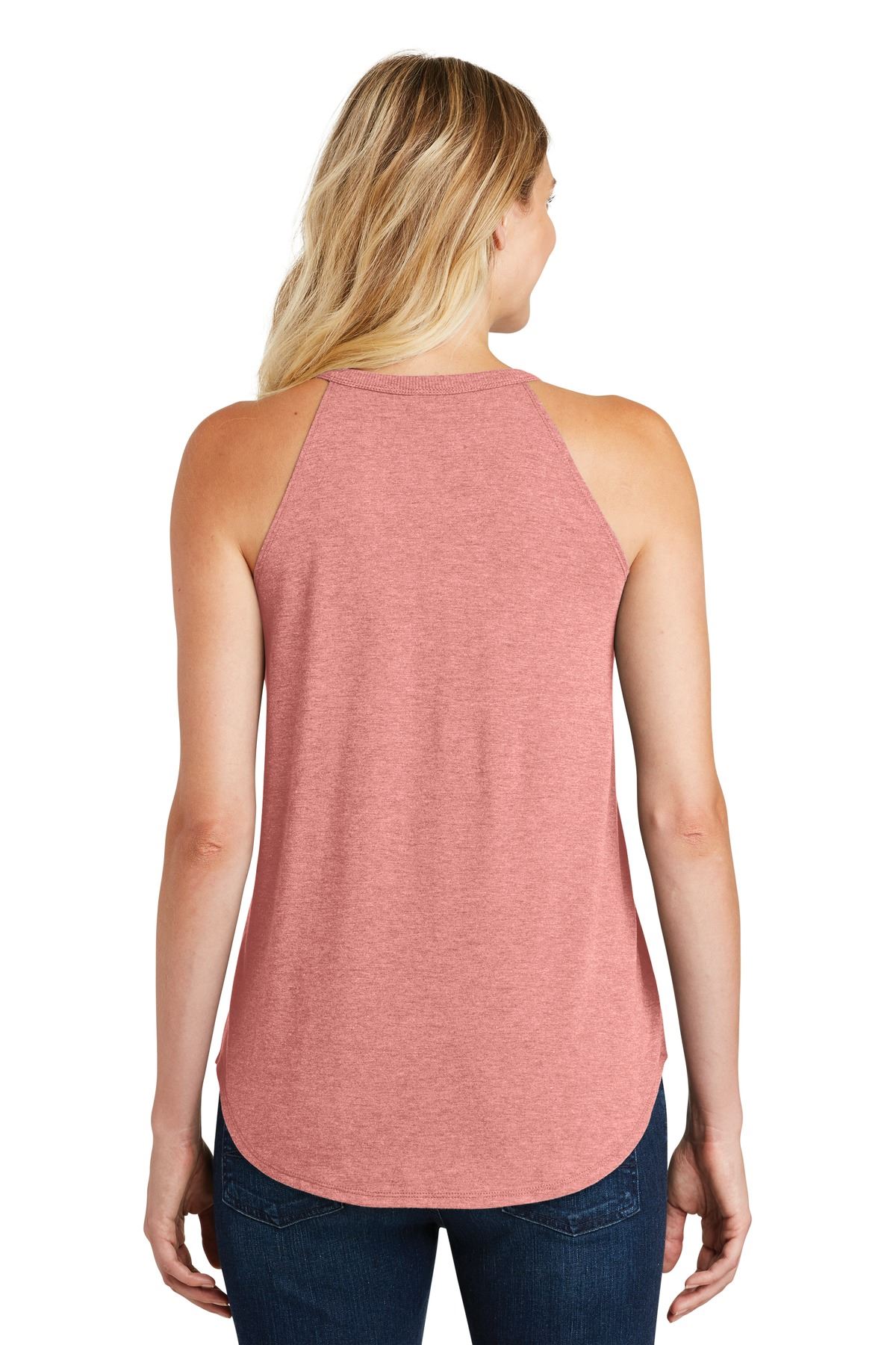 District Made Womens Sleeveless Perfect Tri Rocker Stylish Tank Top DT137L - Picture 9 of 21