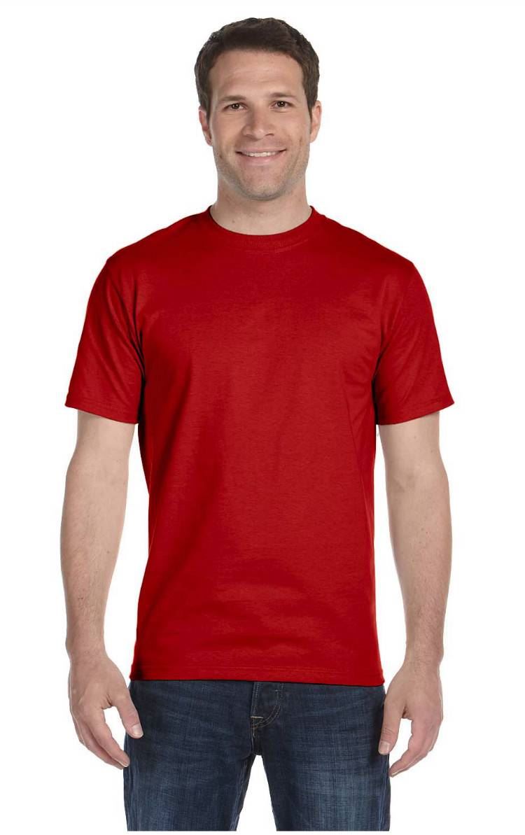 Hanes Mens Beefy T-Shirt Short Sleeve Preshrunk Cotton S-3XL 5180 - Picture 25 of 32