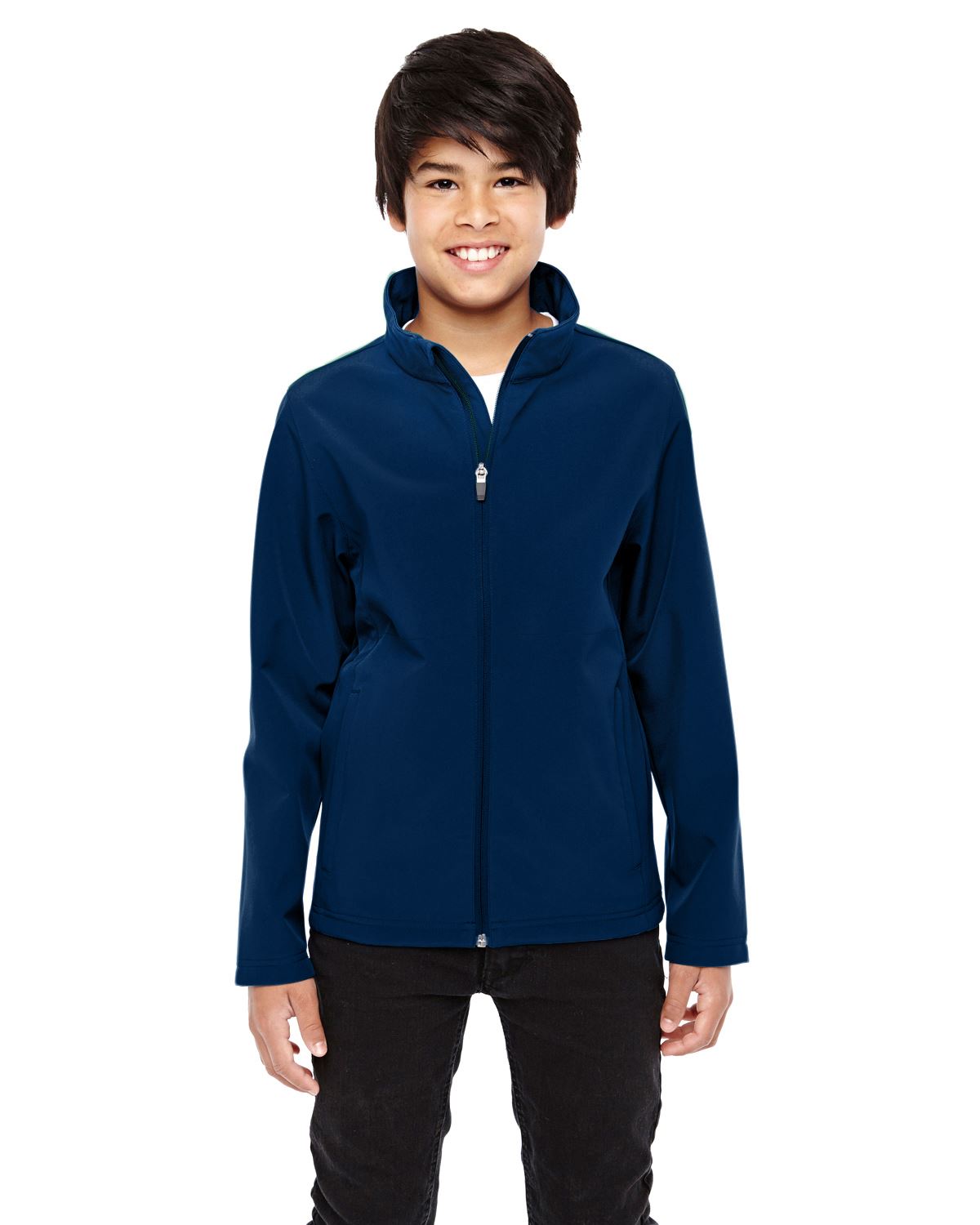 Team 365 Outerwear Youth Leader Soft Shell Jacket TT80Y - Picture 8 of 23