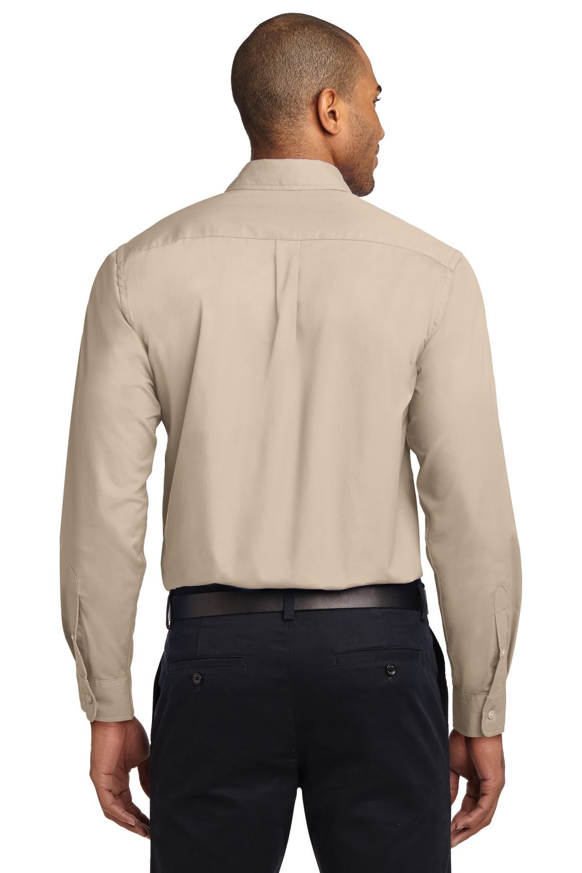 Port Authority Long Sleeve Button Down collar Easy Care Shirt S608 - Picture 42 of 51