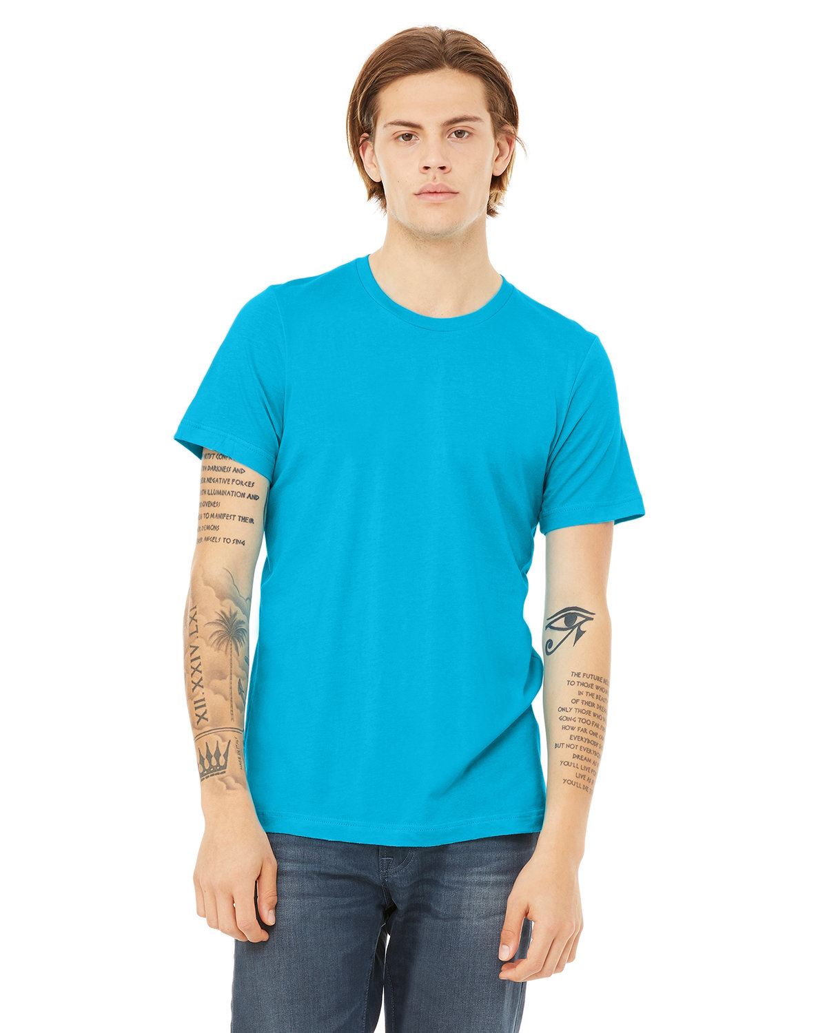 Bella + Canvas Unisex Short-Sleeve Cotton Jersey T-Shirt 3001C - Picture 49 of 51