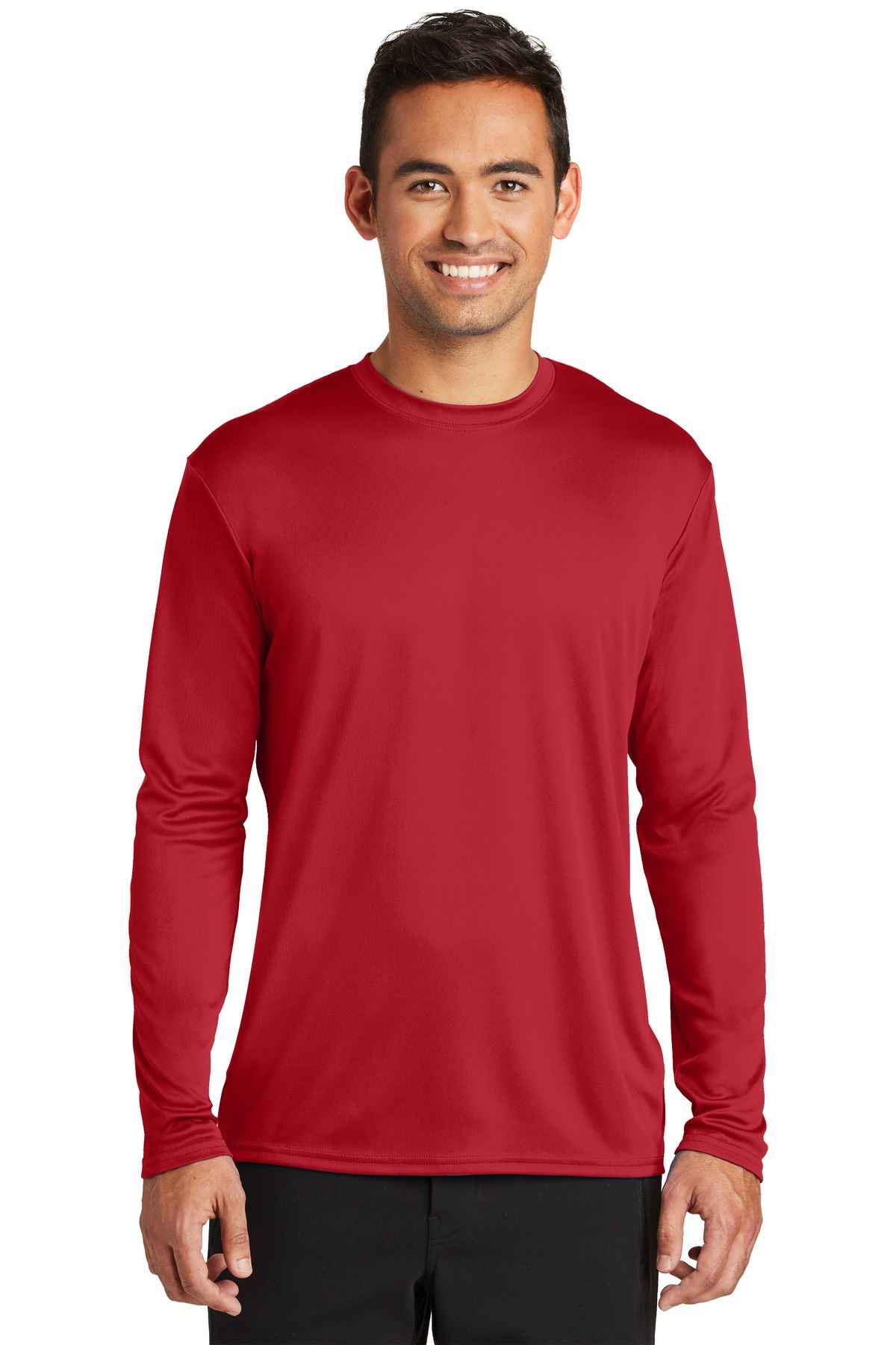 Port & Company Mens Dri-Fit Long Sleeve Workout UPF50 Protection T-Shirt PC380LS - Picture 14 of 21