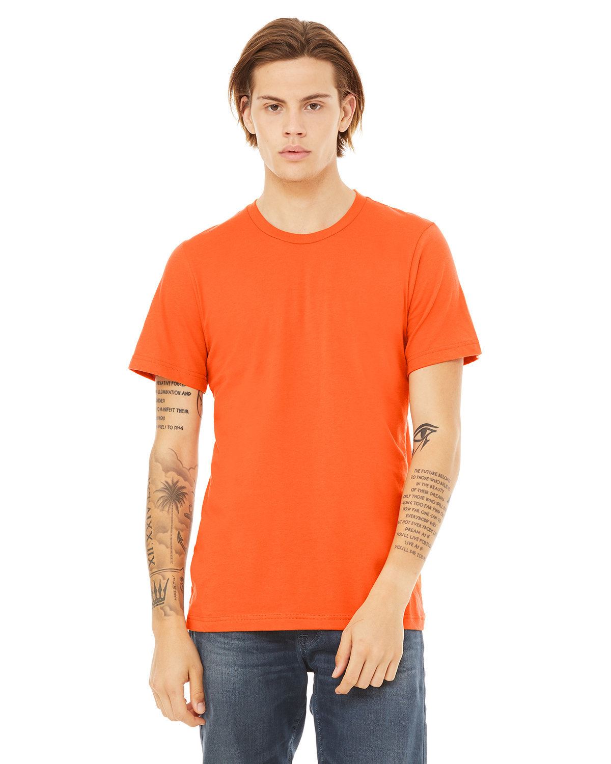 Bella + Canvas Unisex Short-Sleeve Cotton Jersey T-Shirt 3001C - Picture 33 of 51
