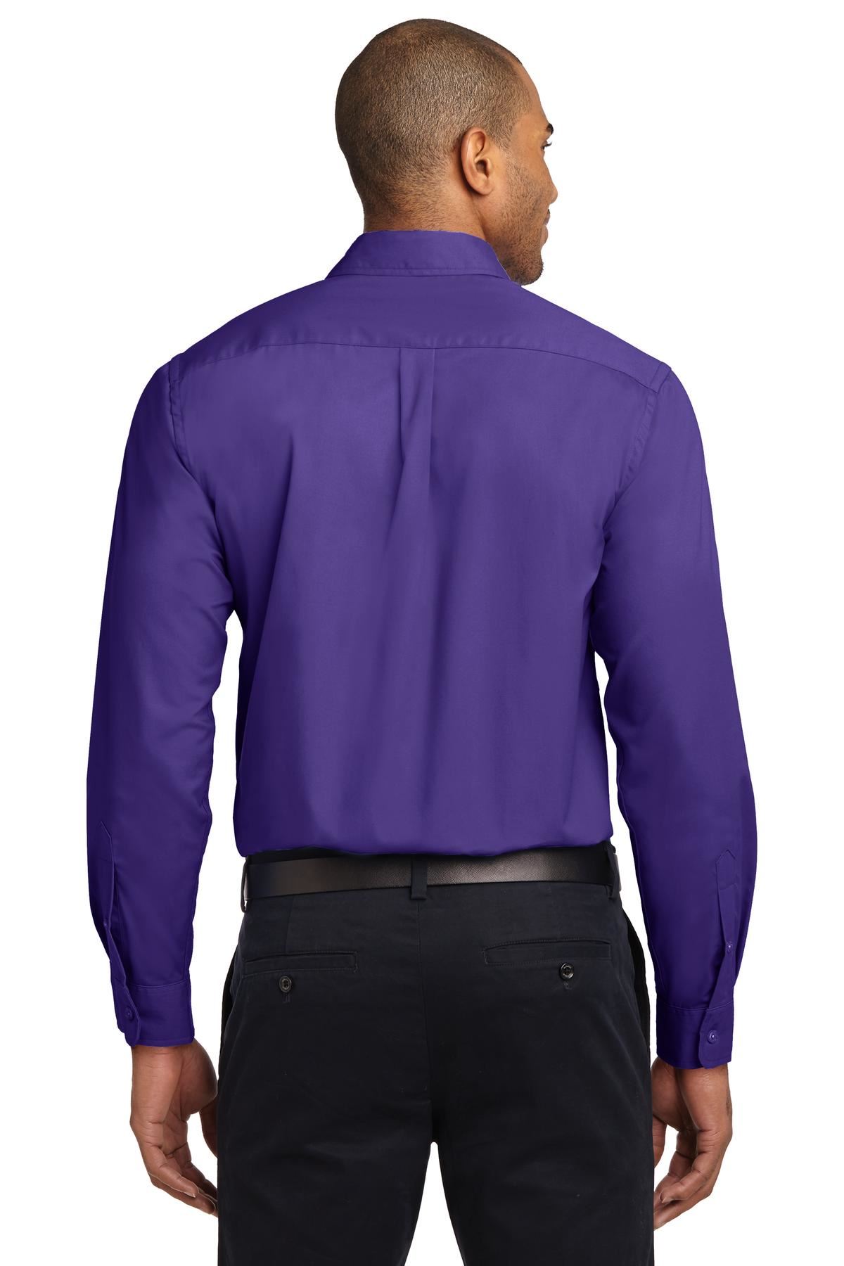 Port Authority Long Sleeve Button Down collar Easy Care Shirt S608 - Picture 34 of 51