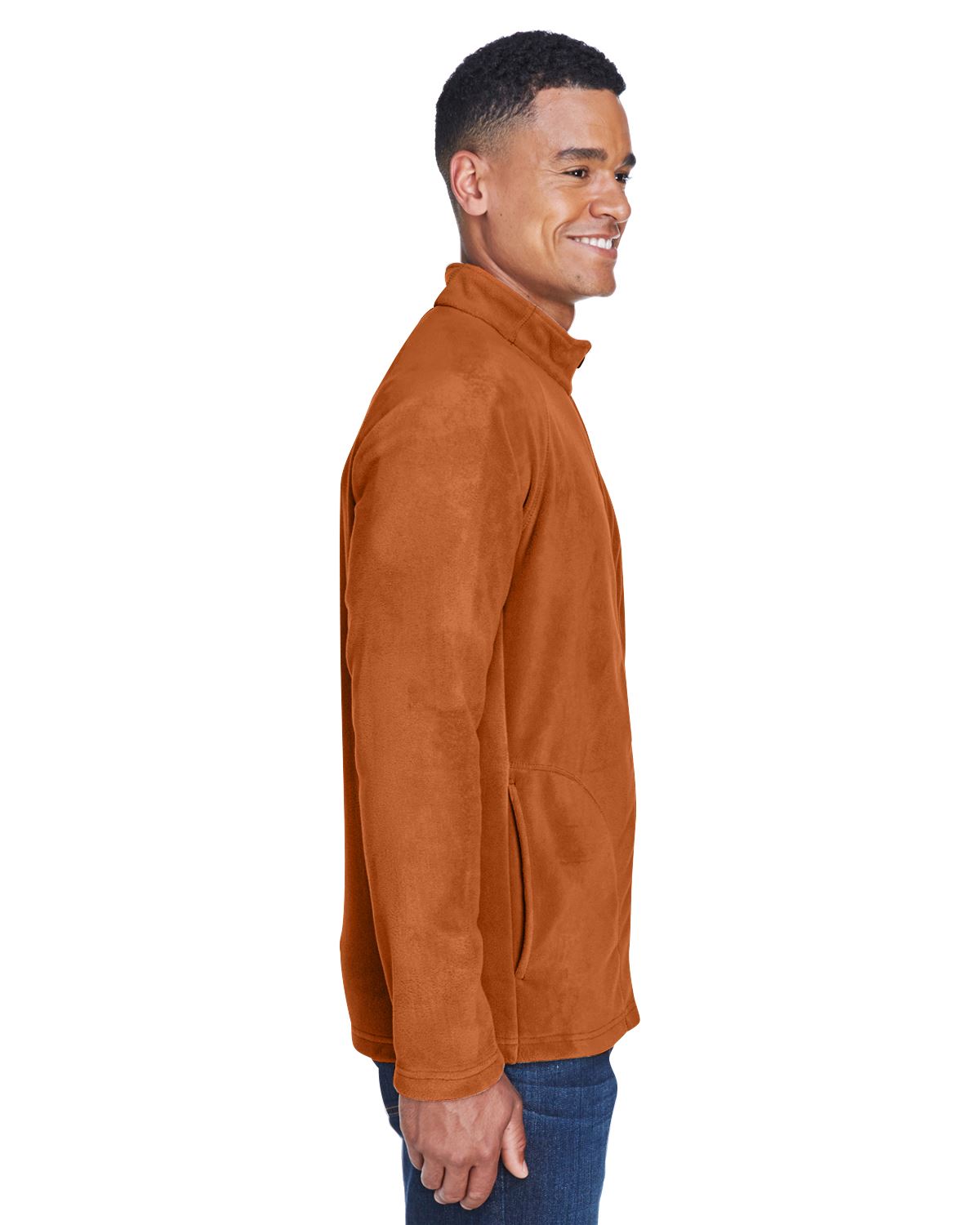 Team 365 Mens Fleece Jacket Campus Microfleece TT90 - Picture 14 of 50