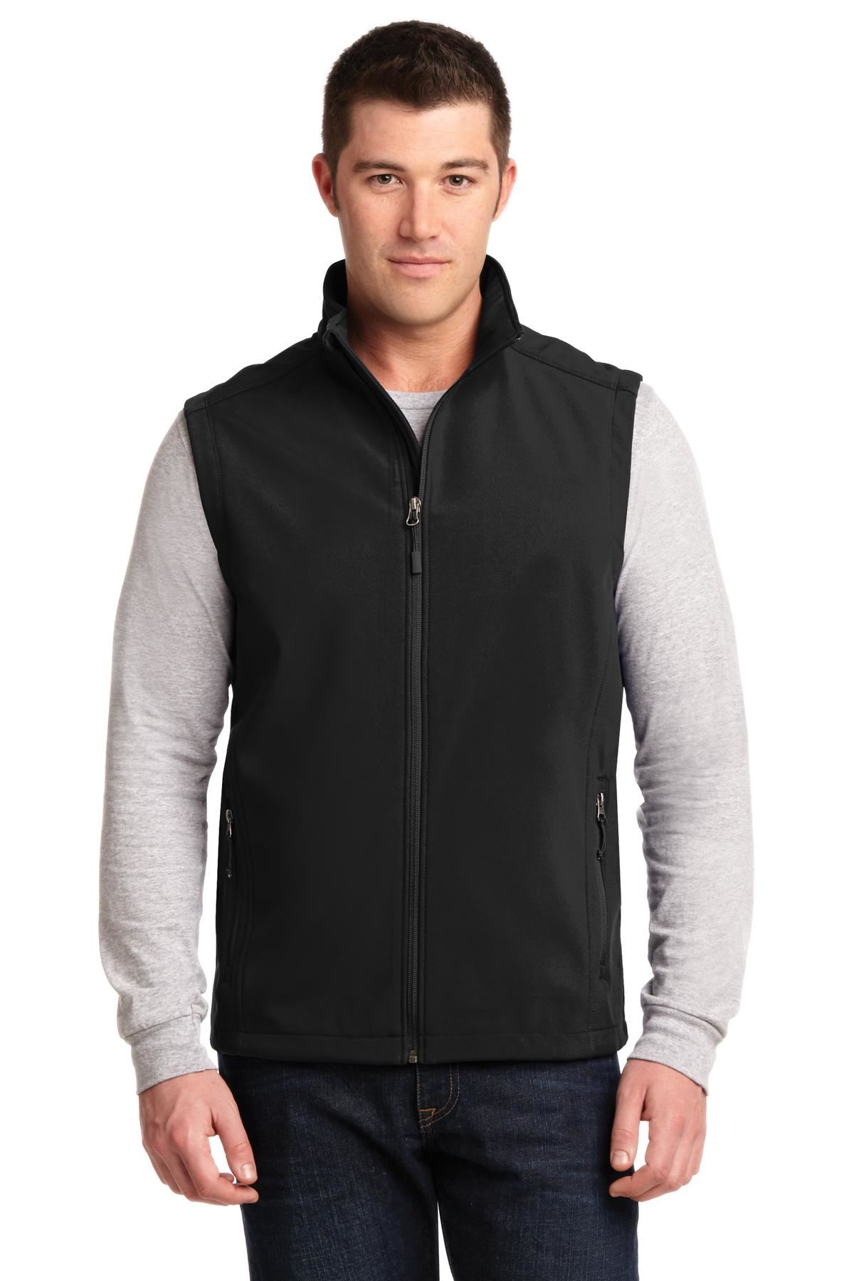 Port Authority Mens Core Soft Shell Water Resistant Vest J325 - Picture 5 of 8