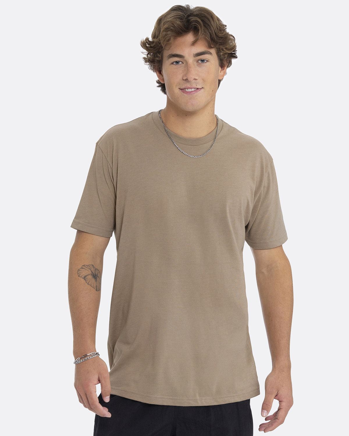 Next Level Apparel Unisex Premium Plain Super Soft Fit T-Shirt 3600 - Picture 76 of 88