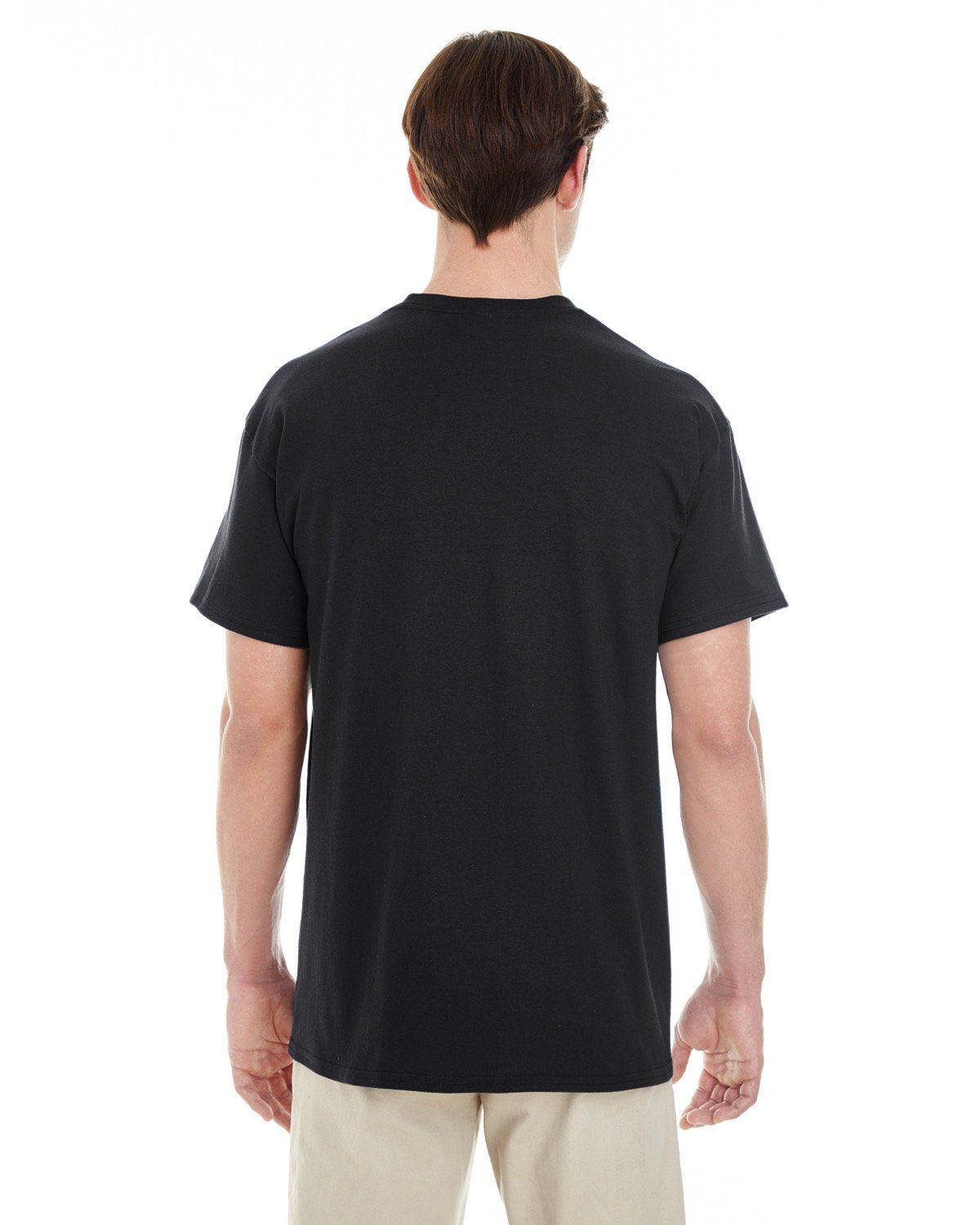 Gildan Mens Heavy Cotton Double Needle Pocket T-Shirt G530 5300 - Picture 4 of 41