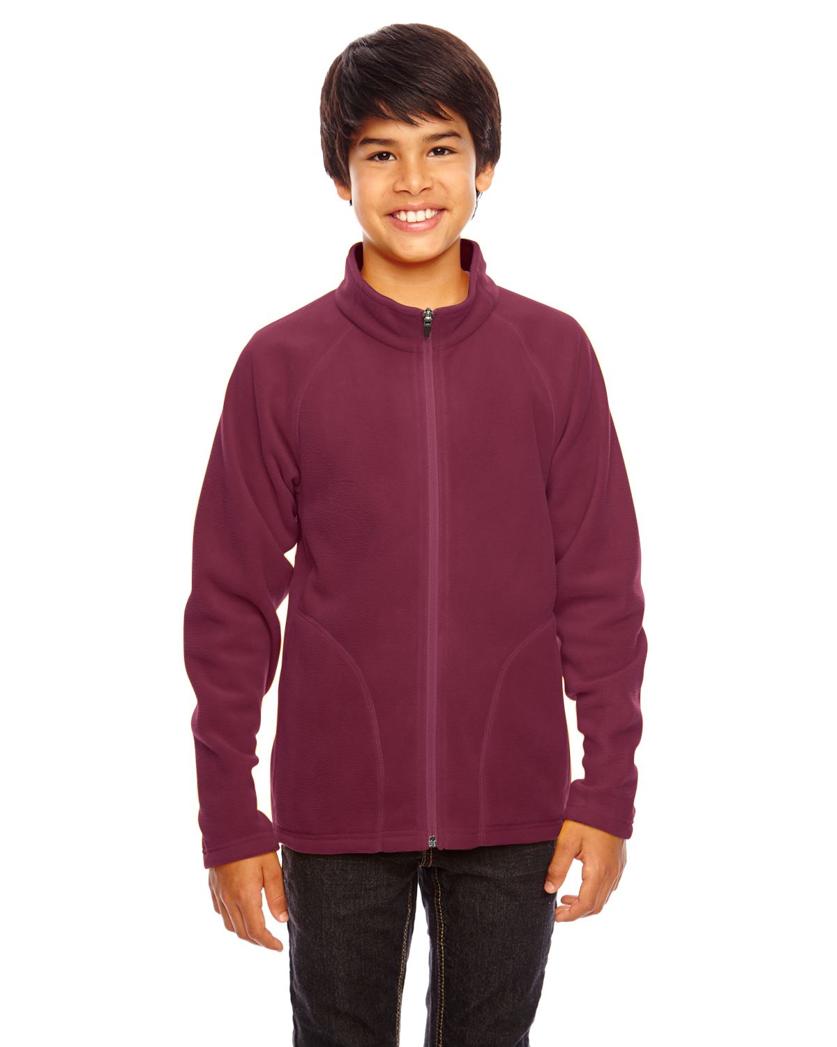 Team 365 Fleece Jacket Youth Campus Microfleece Jacket TT90Y - Picture 27 of 44