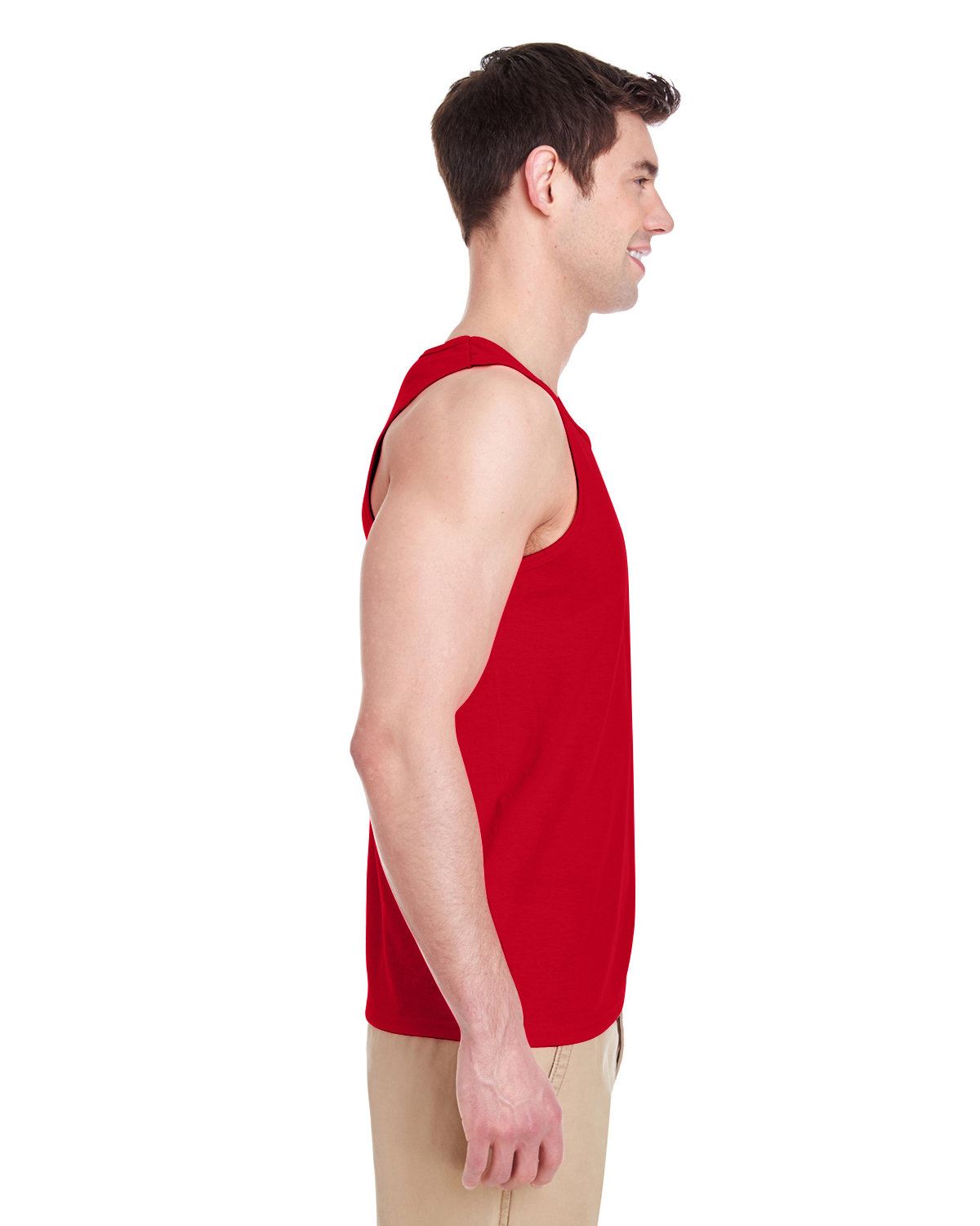 Gildan Adult Heavy Cotton 5.3 oz. Preshrunk Jersey Knit Tank Top G520 XS-3XL - Picture 29 of 47