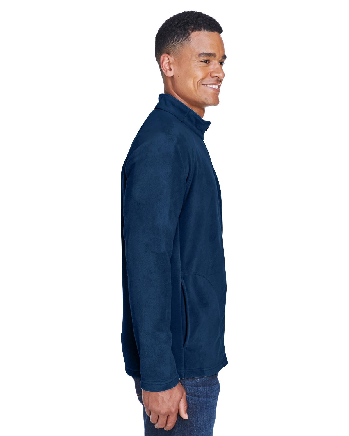 Team 365 Mens Fleece Jacket Campus Microfleece TT90 - Picture 20 of 50