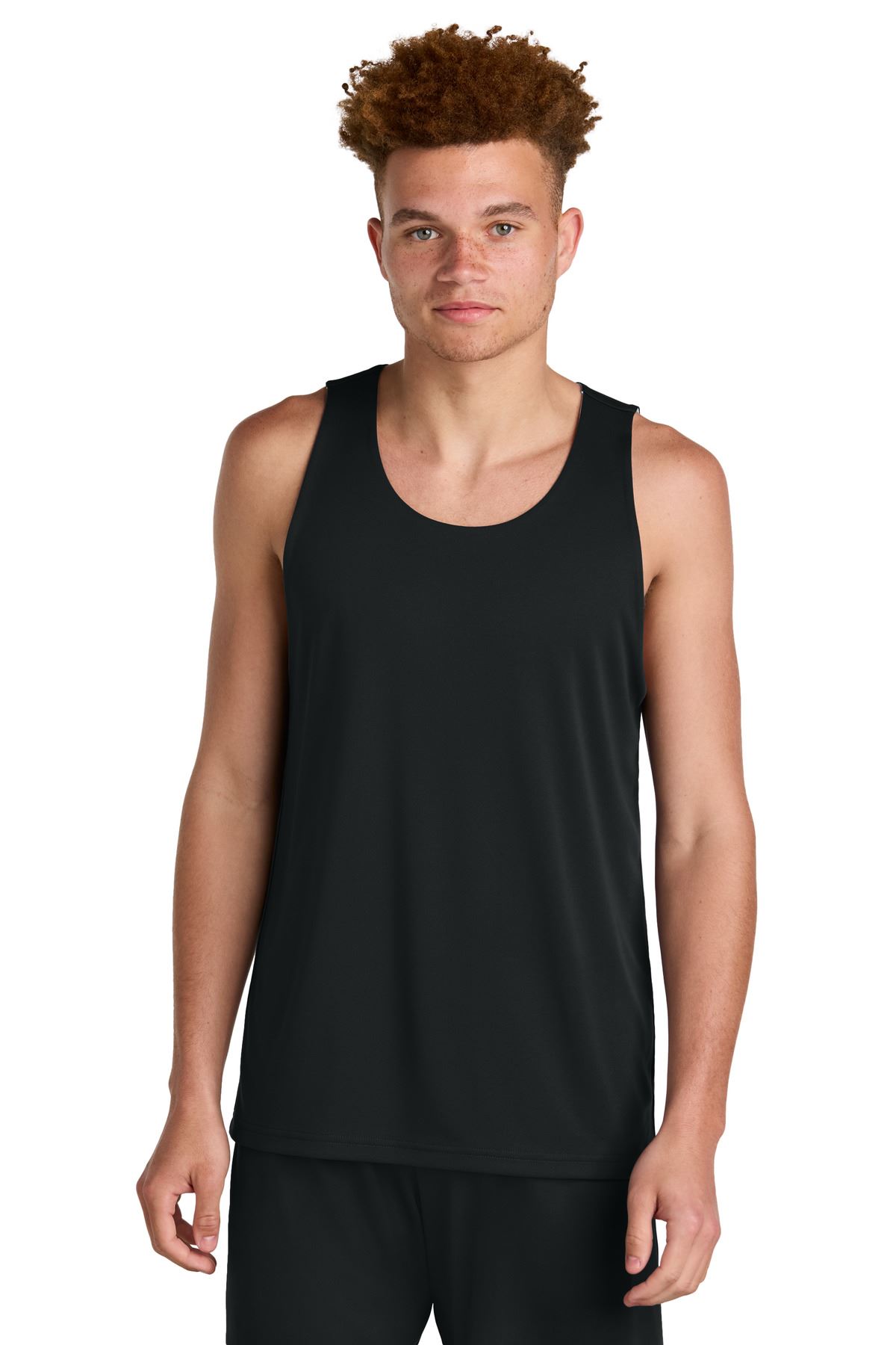 Sport-Tek Mens Sleeveless Basketball Moisture Wicking Reversible T-Shirt ST551