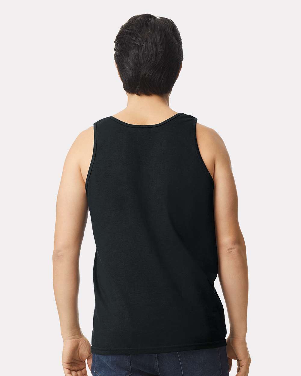 Gildan Men's 6oz Ultra Cotton Tank Top Muscle T-Shirt 2200
