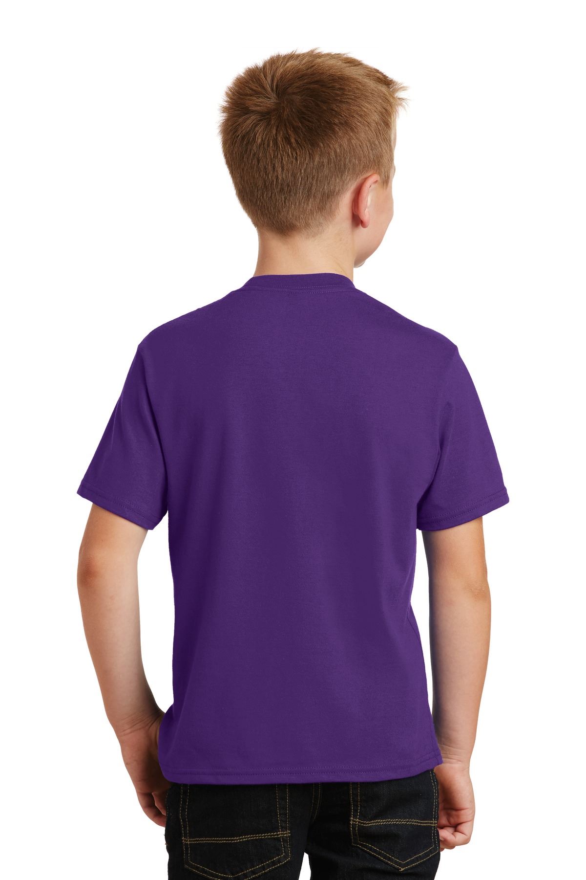 Port & Company Youth Short Sleeve Fan Favorite Crew Neck T-Shirt PC450Y - Picture 46 of 51