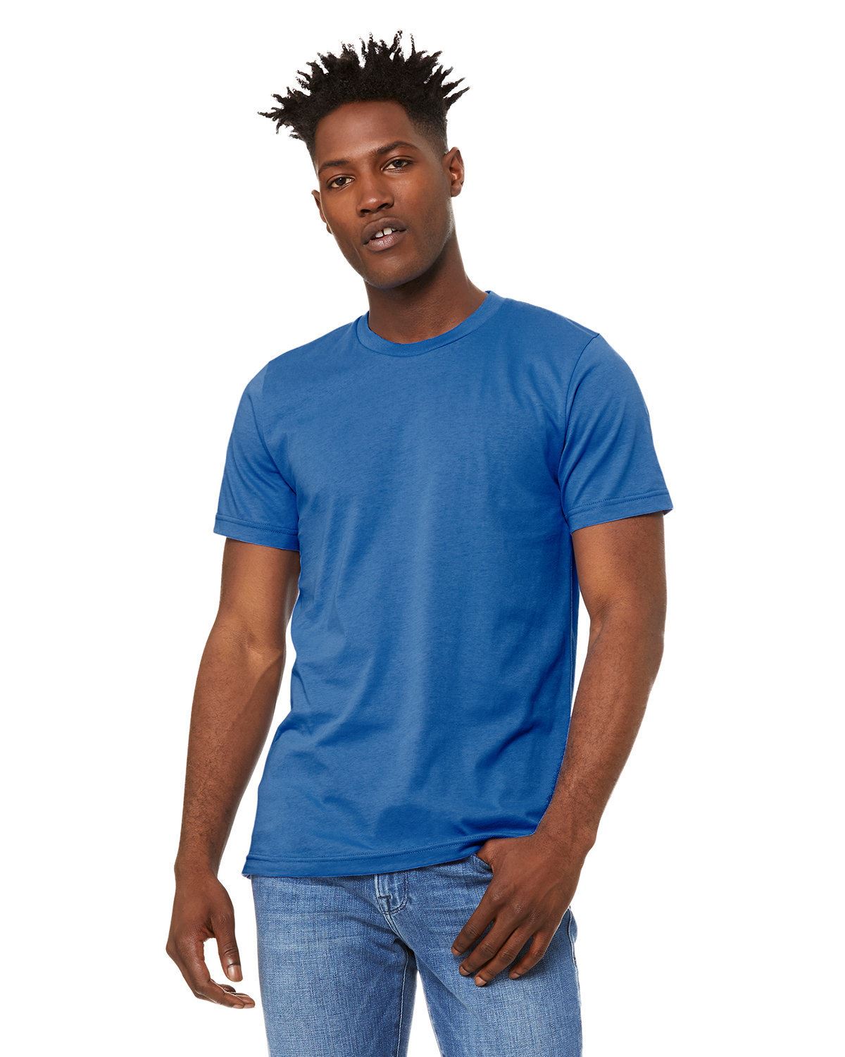 Bella + Canvas Unisex Short-Sleeve Cotton Jersey T-Shirt 3001C - Picture 17 of 51