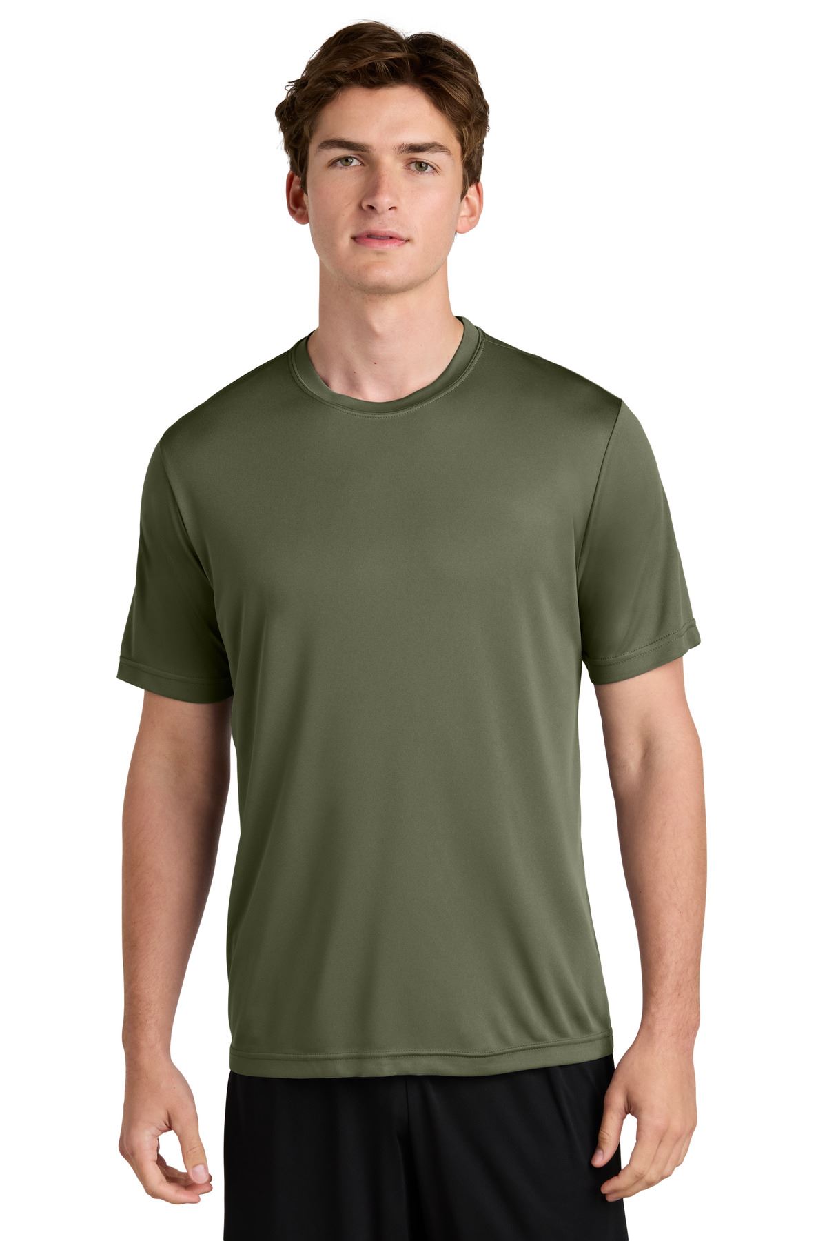 Sport-Tek Mens Short Sleeve Dri-Fit PosiCharge Gym Workout T-Shirt ST350 - Picture 23 of 38