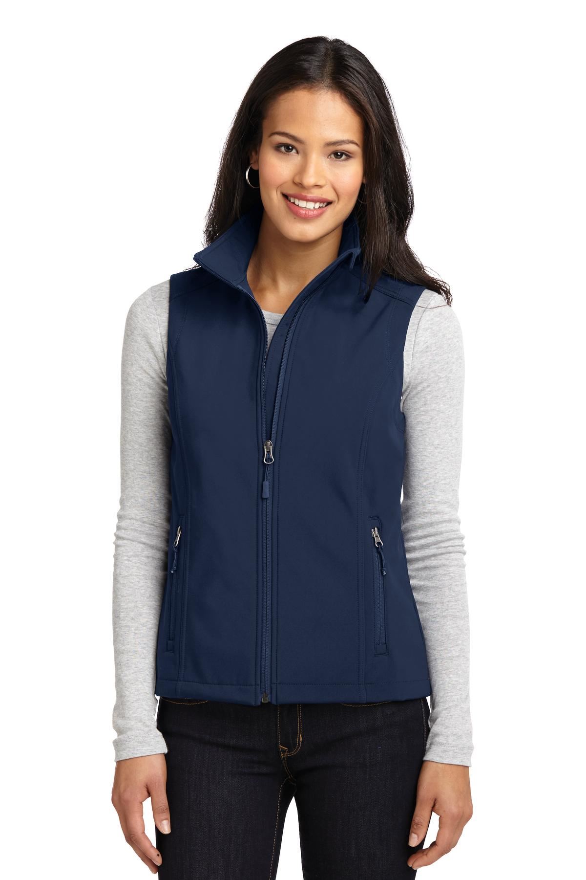 Port Authority Womens Core Soft Shell Vest L325 - Picture 8 of 11