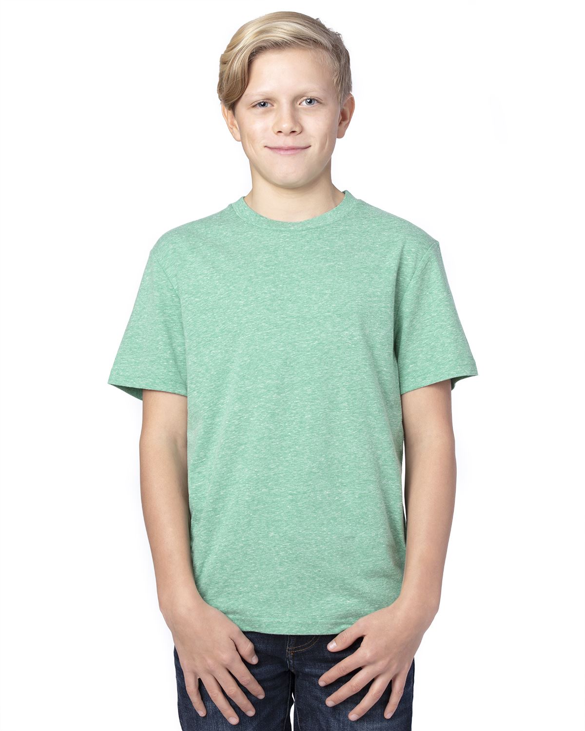 Threadfast Apparel Youth T-Shirt Triblend Side Seamed Sizes XS-XL 602A - Picture 5 of 18