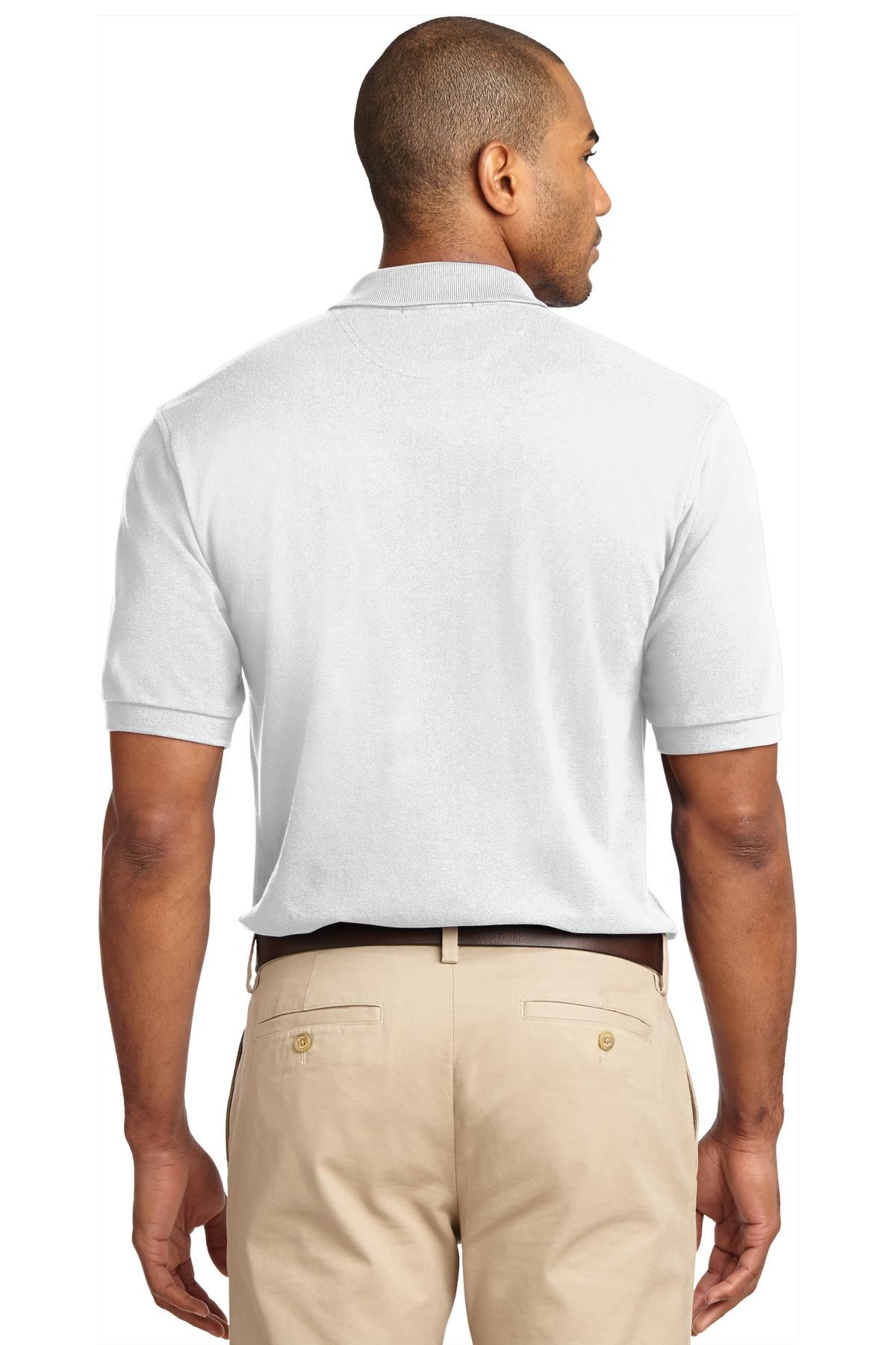 Port Authority Mens Short Sleeve Heavyweight Cotton Pique Polo Shirt K420 - Picture 40 of 42