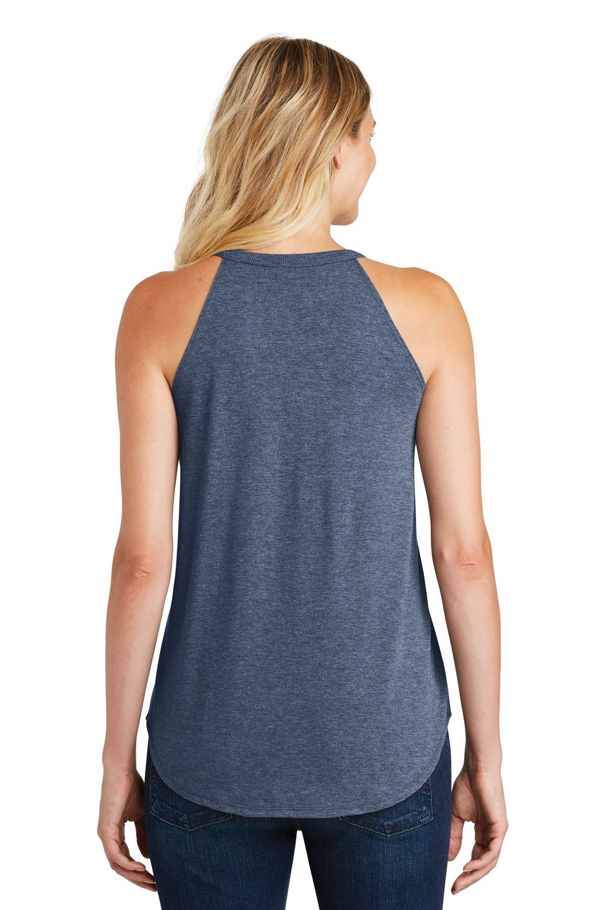 District Made Womens Sleeveless Perfect Tri Rocker Stylish Tank Top DT137L - Picture 17 of 21
