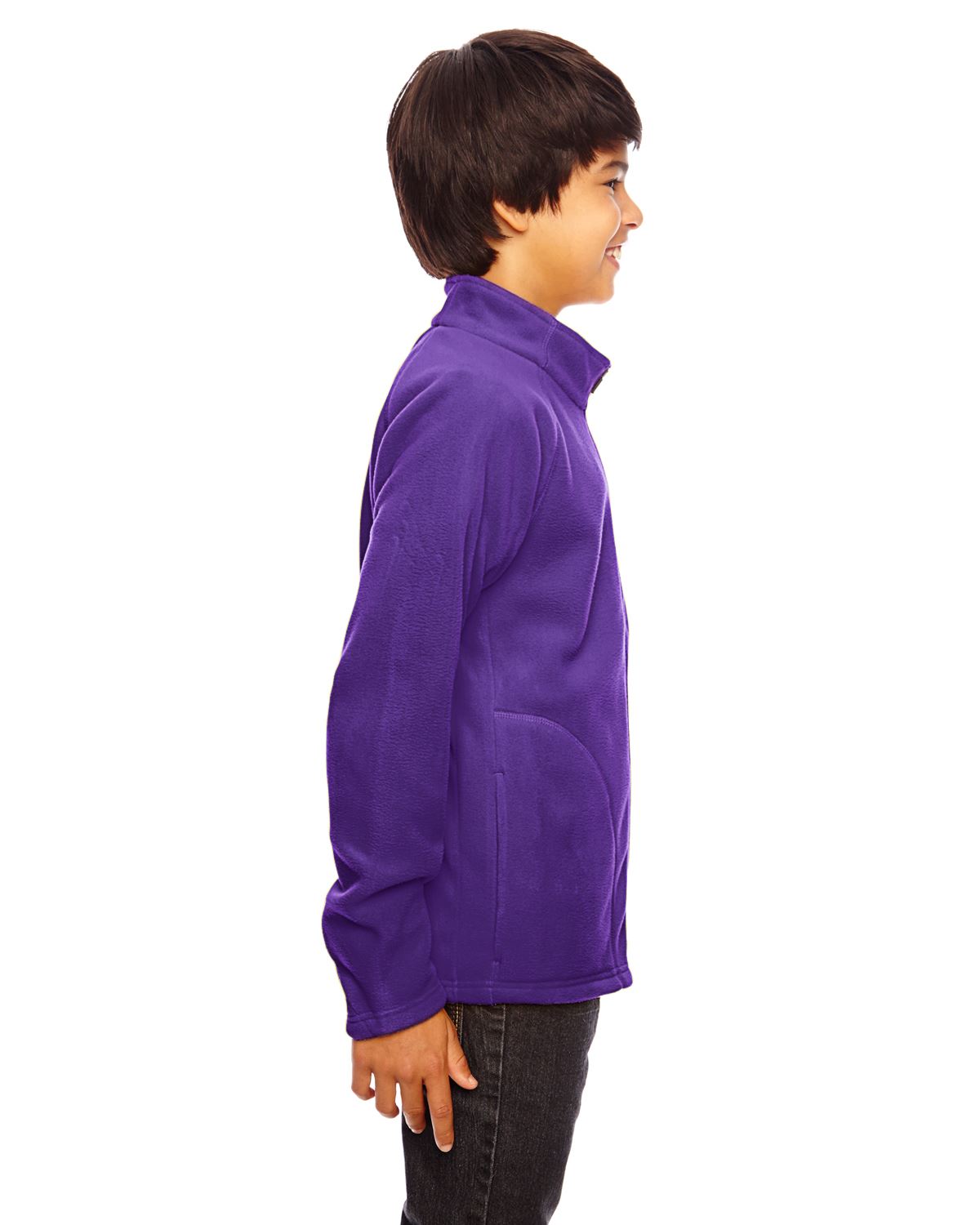 Team 365 Fleece Jacket Youth Campus Microfleece Jacket TT90Y - Picture 35 of 44