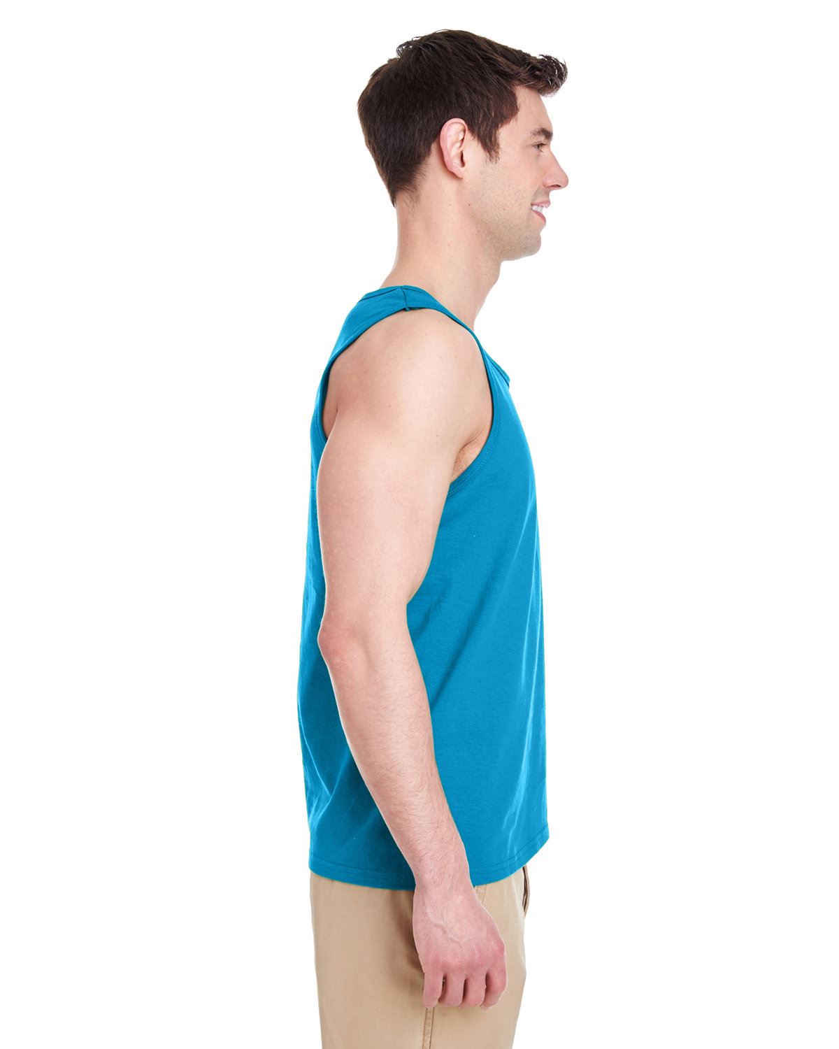 Gildan Adult Heavy Cotton 5.3 oz. Preshrunk Jersey Knit Tank Top G520 XS-3XL - Picture 38 of 47