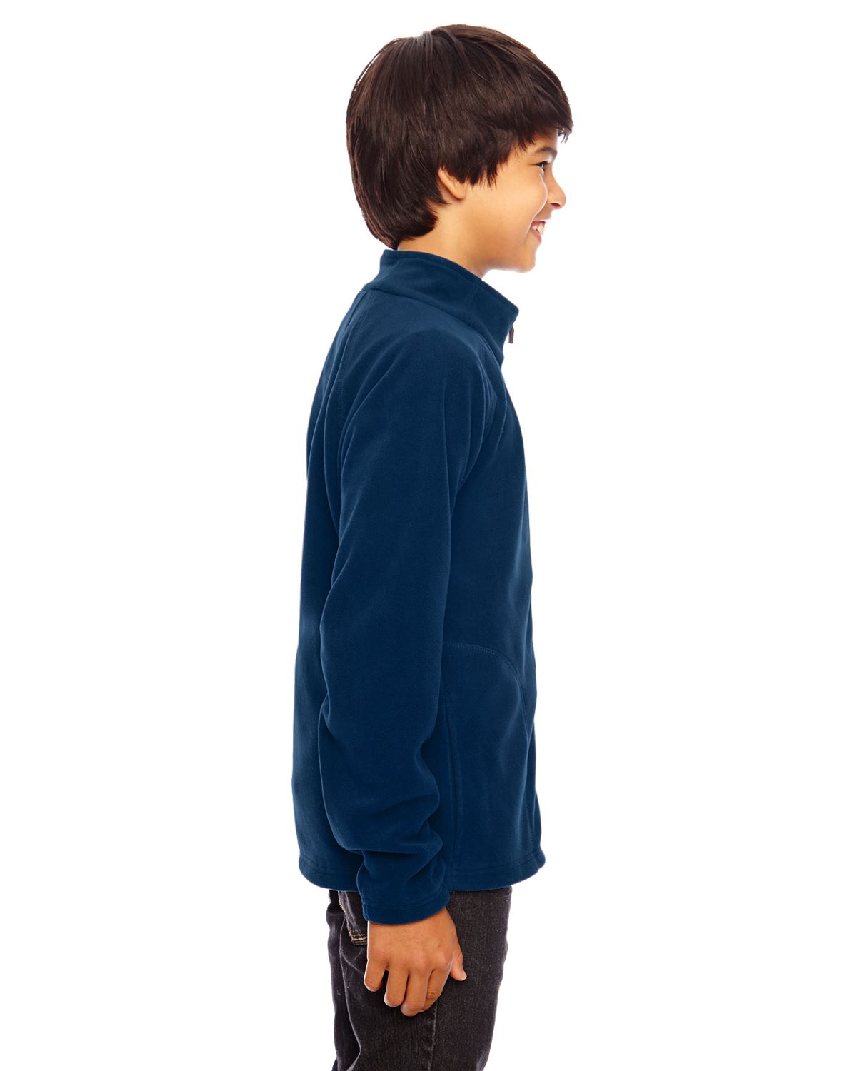 Team 365 Fleece Jacket Youth Campus Microfleece Jacket TT90Y - Picture 17 of 44