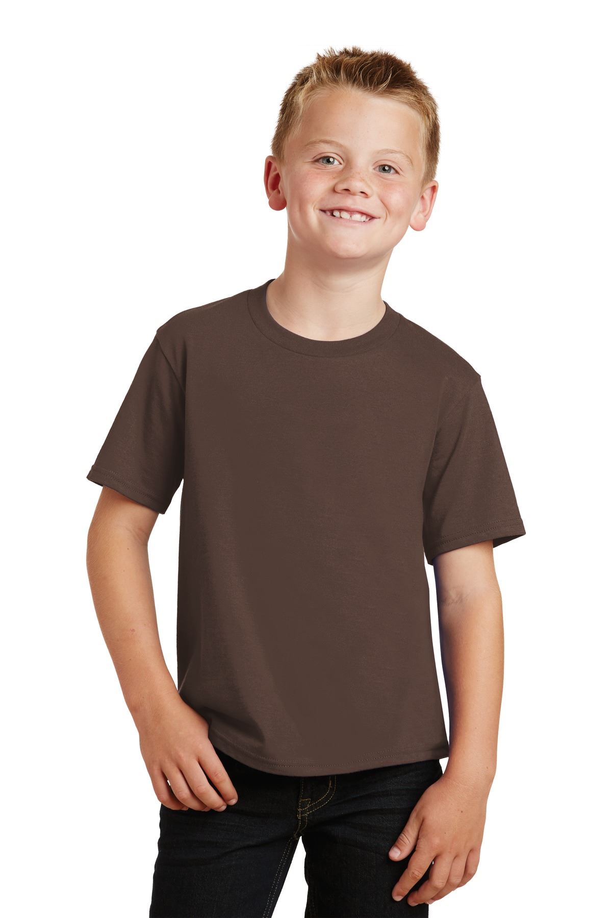 Port & Company Youth Short Sleeve Fan Favorite Crew Neck T-Shirt PC450Y - Picture 17 of 51