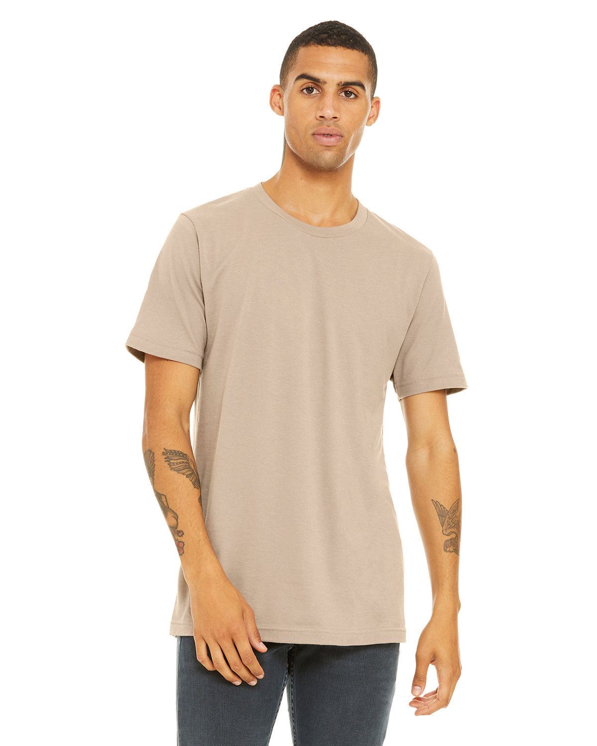 Bella + Canvas Unisex Short-Sleeve Cotton Jersey T-Shirt 3001C - Picture 43 of 51