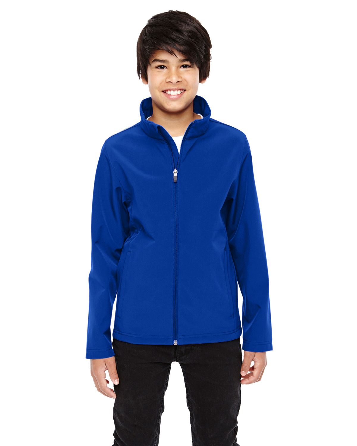 Team 365 Outerwear Youth Leader Soft Shell Jacket TT80Y - Picture 21 of 23