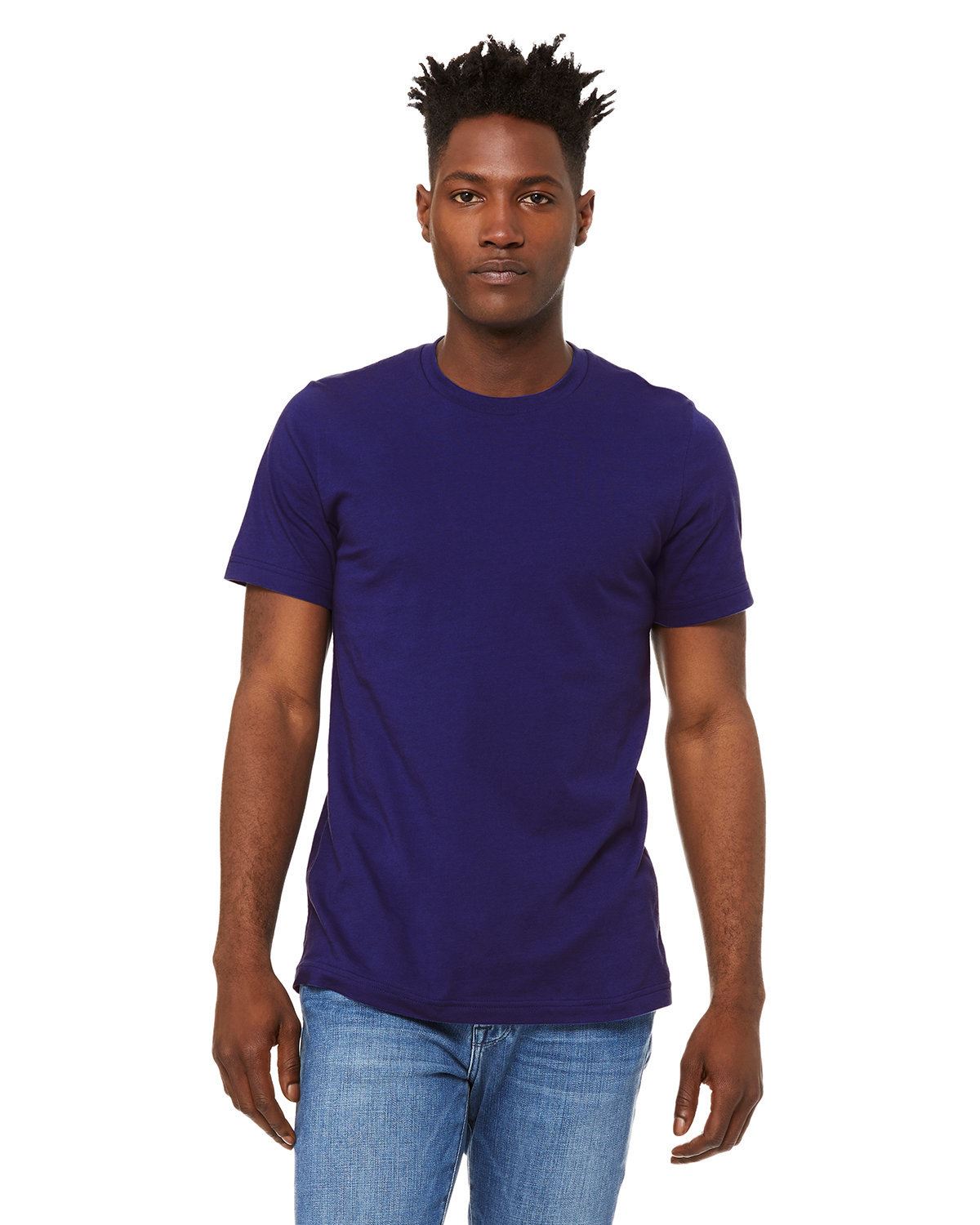 Bella + Canvas Unisex Short-Sleeve Cotton Jersey T-Shirt 3001C - Picture 45 of 51