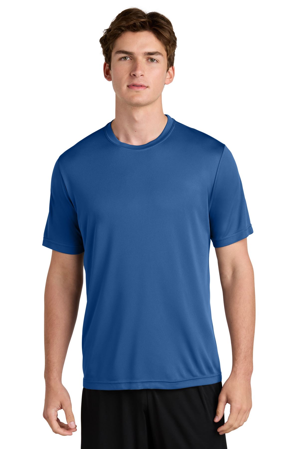 Sport-Tek Mens Short Sleeve Dri-Fit PosiCharge Gym Workout T-Shirt ST350 - Picture 25 of 38
