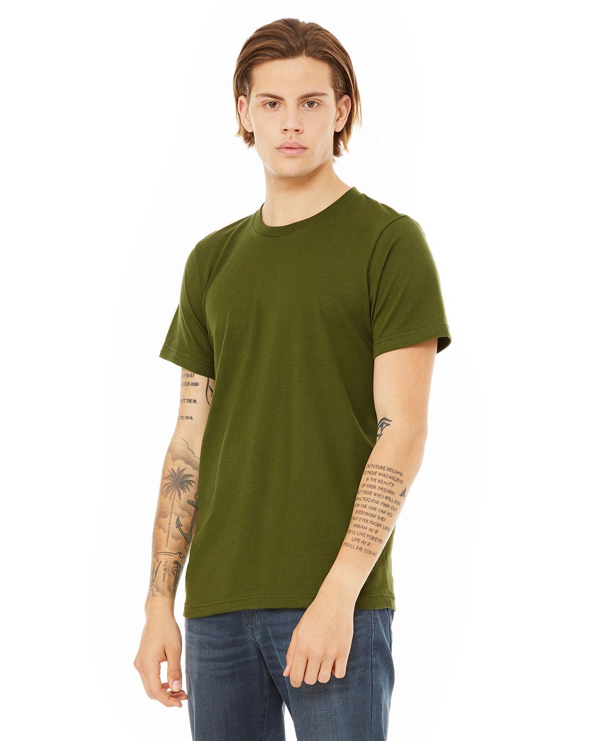 Bella + Canvas Unisex Short-Sleeve Cotton Jersey T-Shirt 3001C - Picture 32 of 51