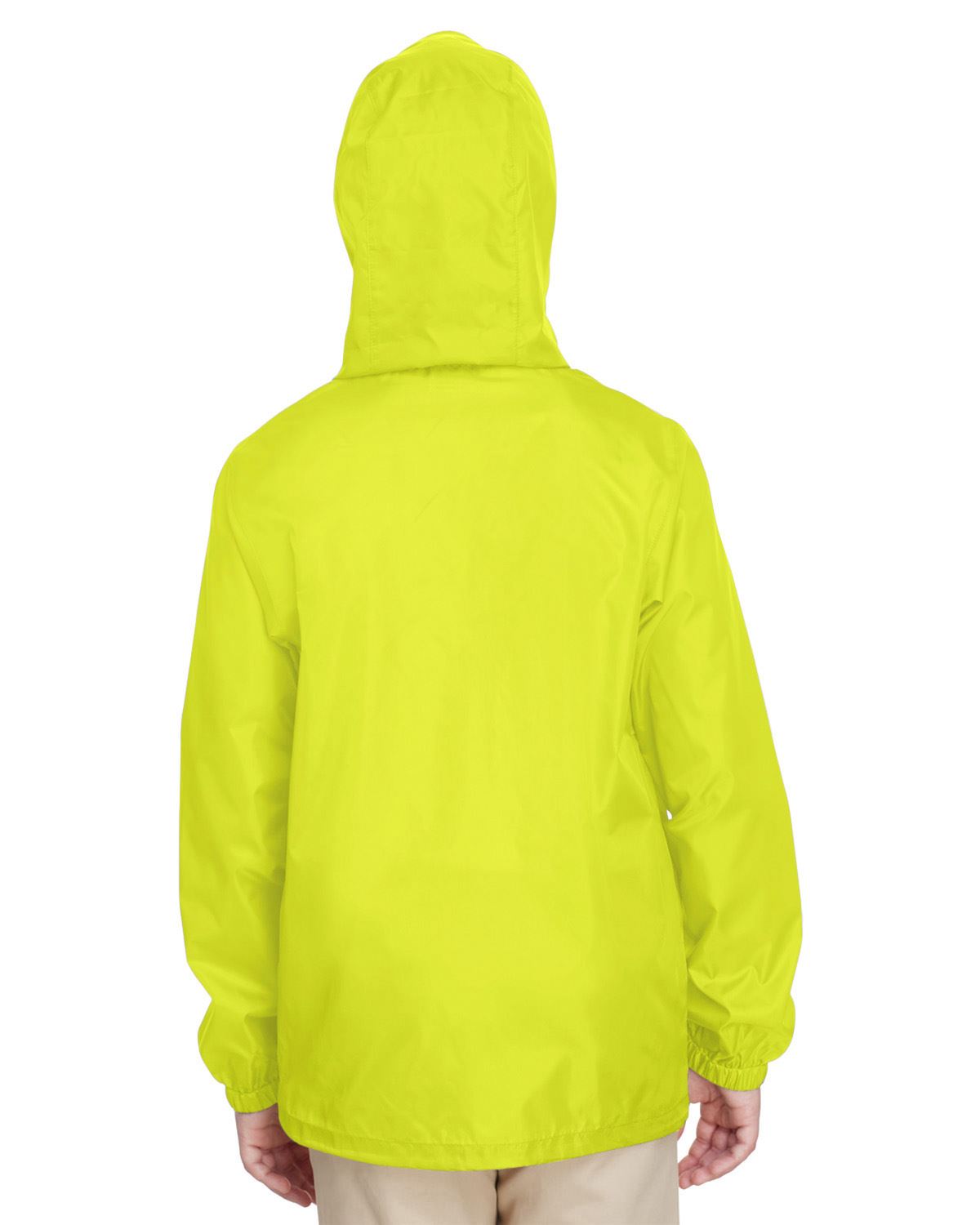 Team 365 Boys Lightweight Jacket Full Zip Water Resistant Finish TT73Y - Picture 7 of 35