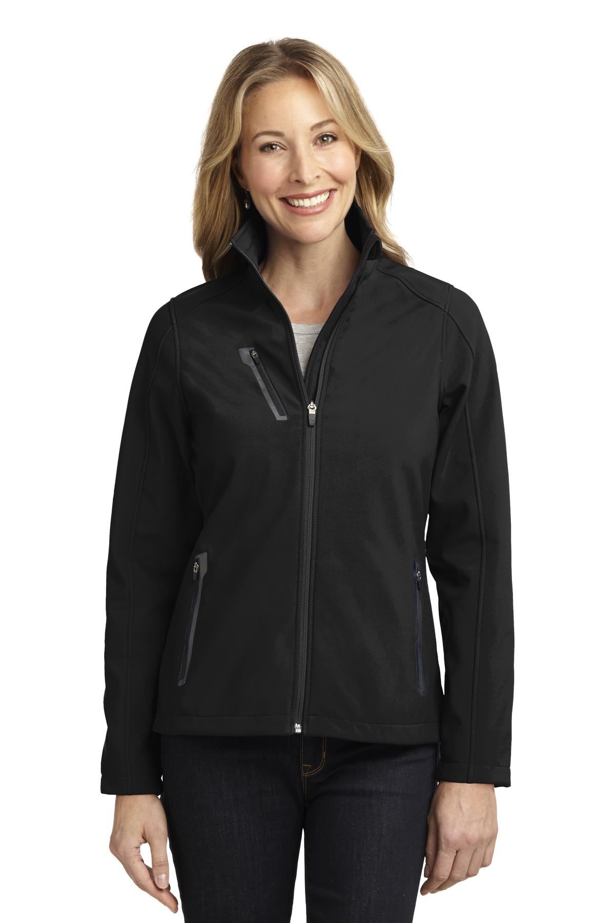 Port Authority Womens Welded Soft Shell Jacket L324 - Picture 6 of 15