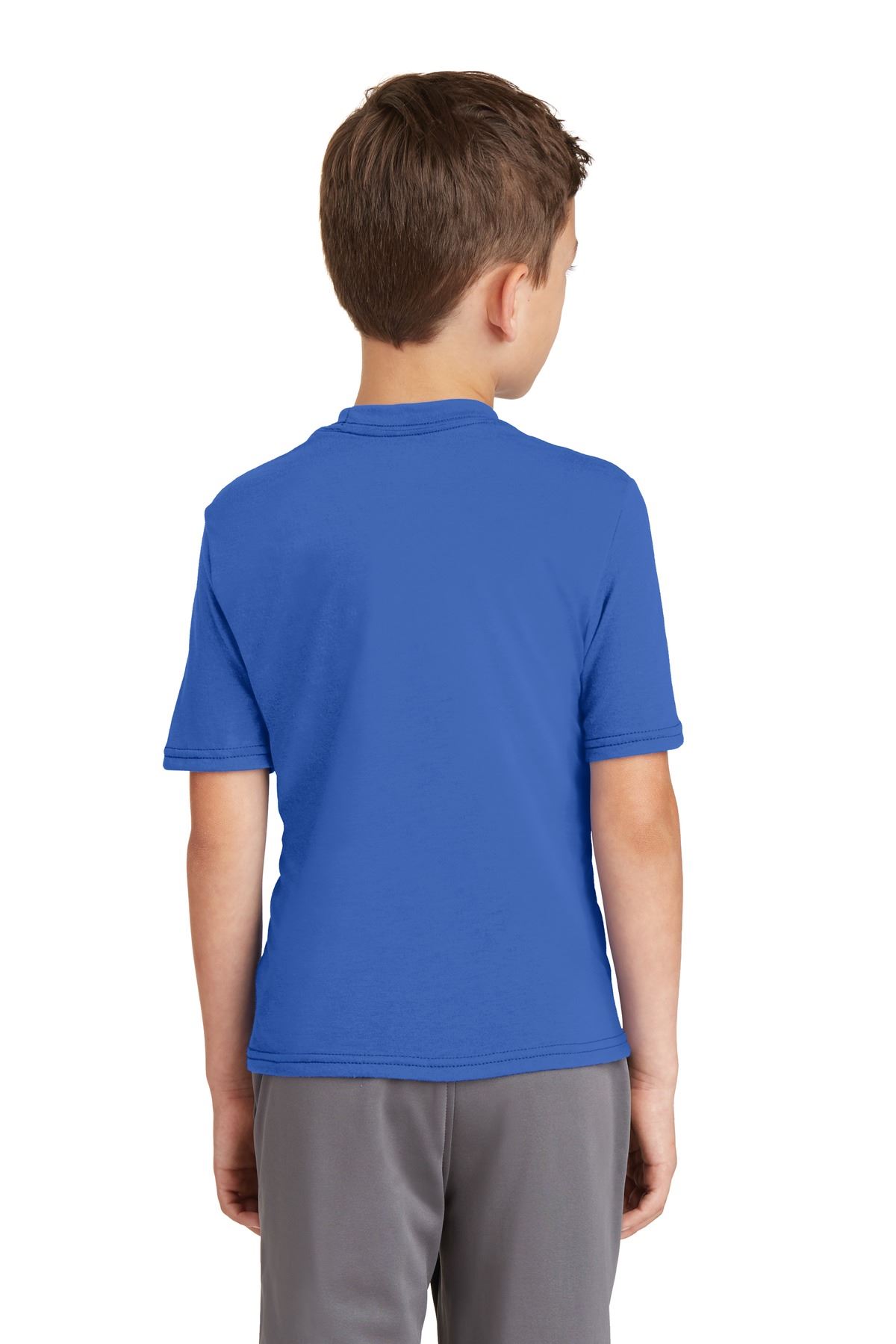Port & Company Youth Short Sleeve Performance 65/35 Blend T-Shirt PC381Y - Picture 21 of 23
