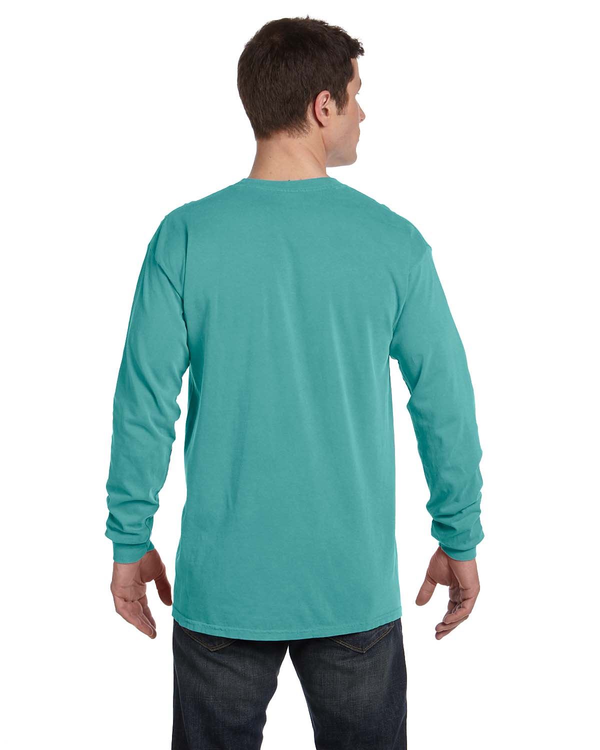 Comfort Colors Mens T-Shirt Long Sleeve Garment Dyed Preshrunk Tee C6014 - Picture 54 of 70