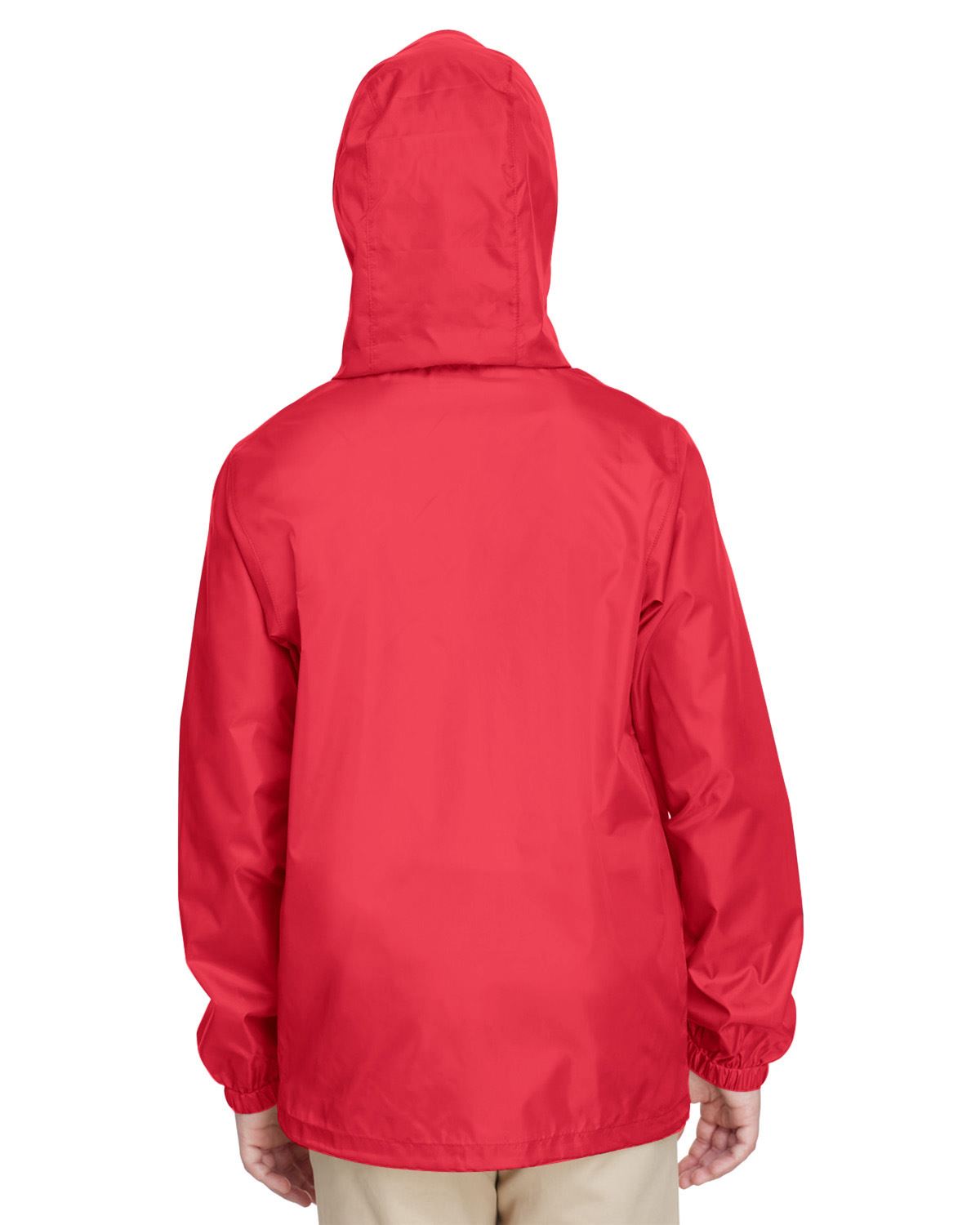Team 365 Boys Lightweight Jacket Full Zip Water Resistant Finish TT73Y - Picture 28 of 35