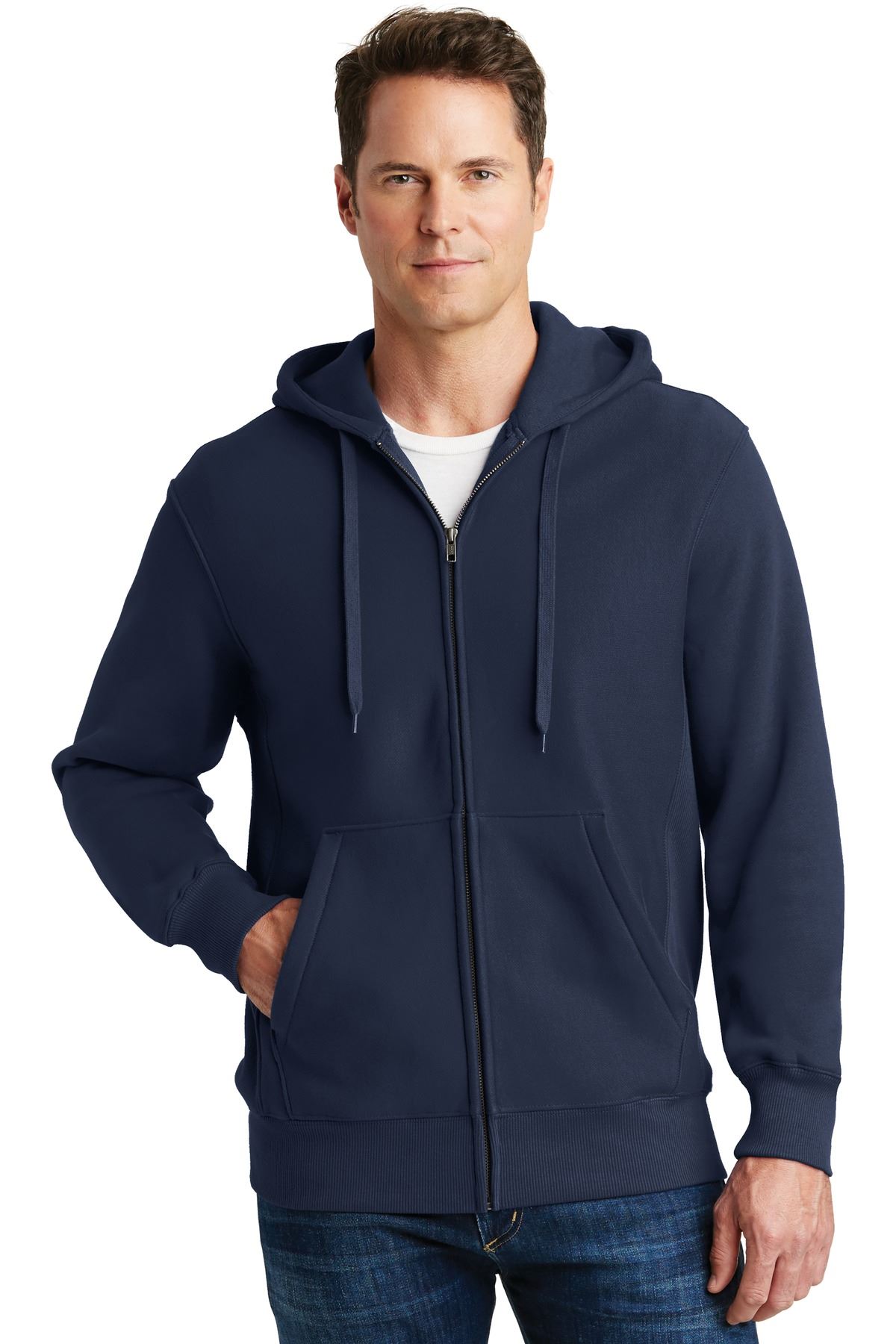 Sport-Tek Super Heavyweight Full-Zip Hooded Sweatshirt F282 - Picture 18 of 19