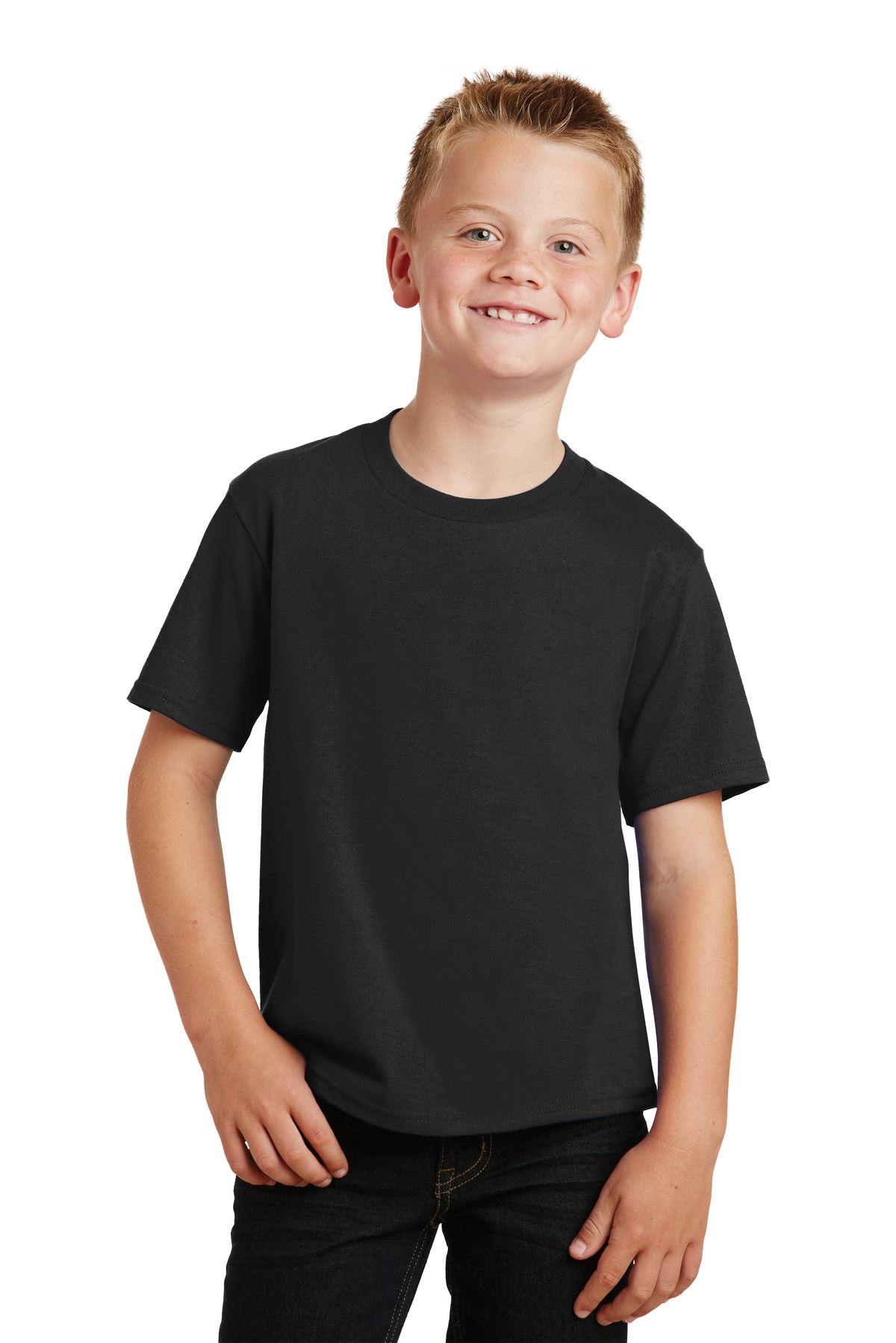 Port & Company Youth Short Sleeve Fan Favorite Crew Neck T-Shirt PC450Y - Picture 28 of 51