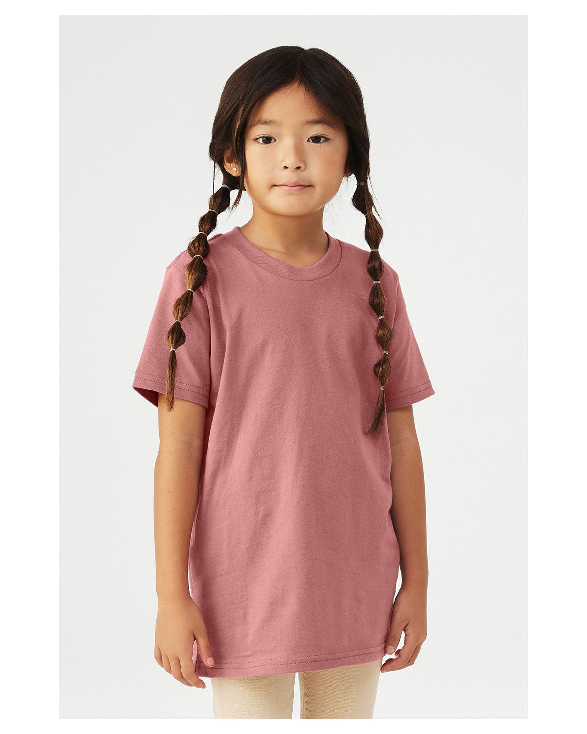 Bella + Canvas Youth Jersey Short-Sleeves Cotton T-Shirt 3001Y - Picture 19 of 41