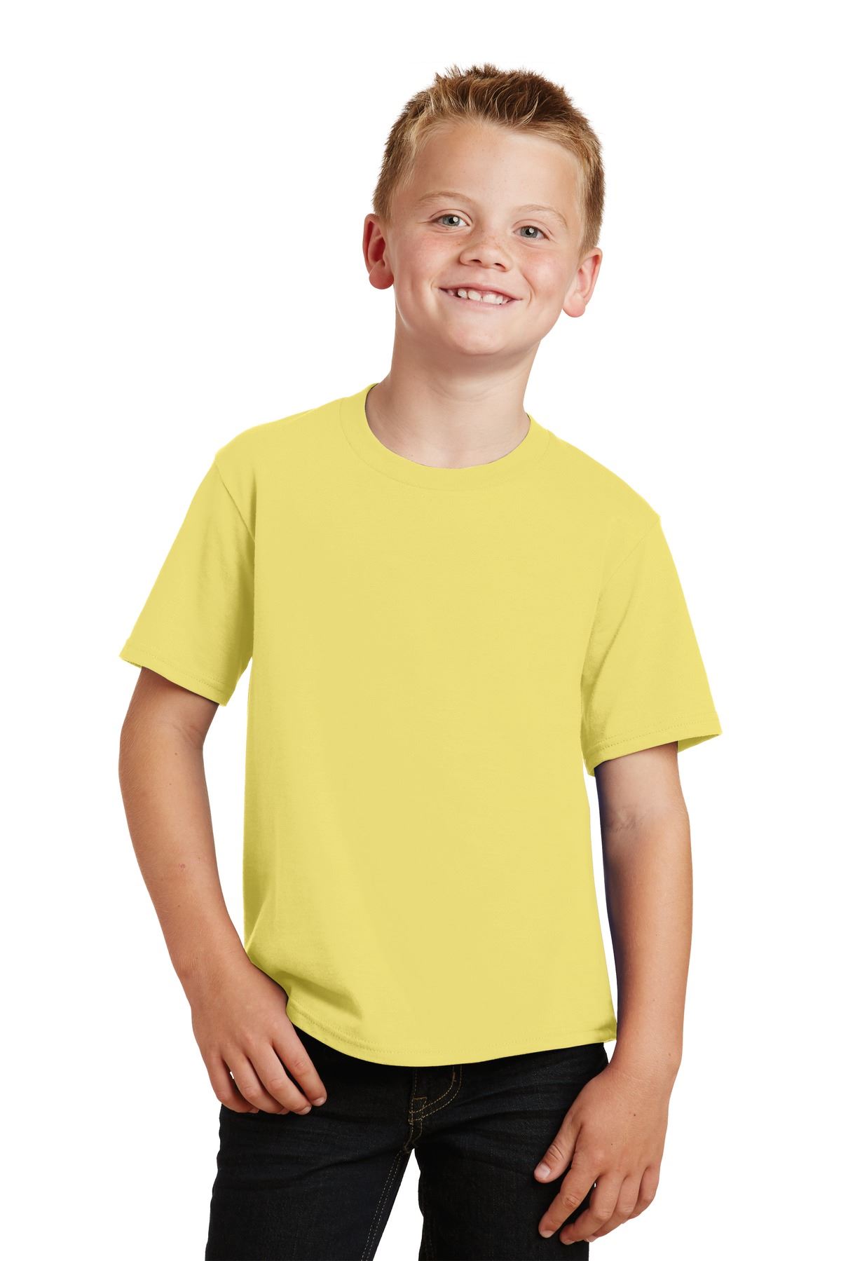 Port & Company Youth Short Sleeve Fan Favorite Crew Neck T-Shirt PC450Y - Picture 51 of 51