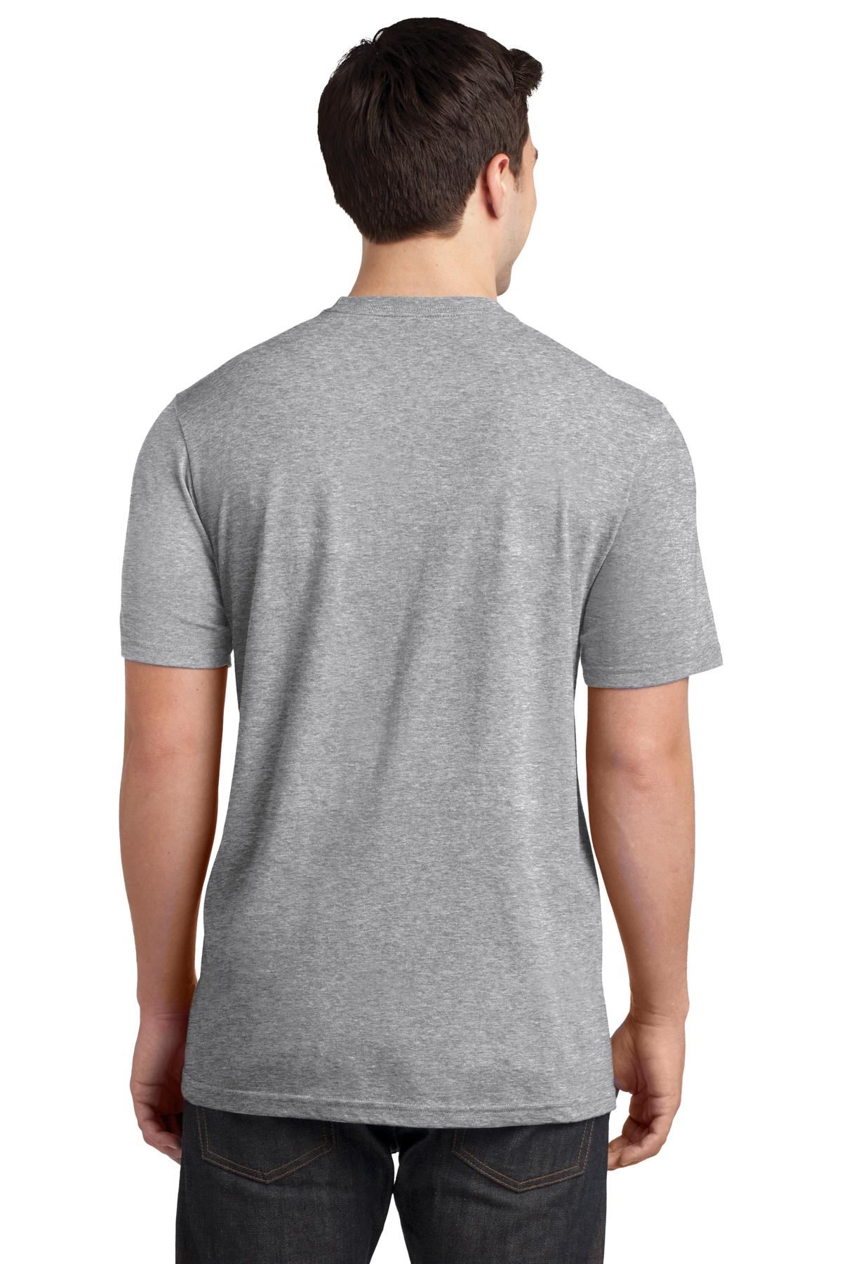 District Mens Cotton Pocket Short Sleeve Very Important T-Shirt M-DT6000P - Picture 14 of 16
